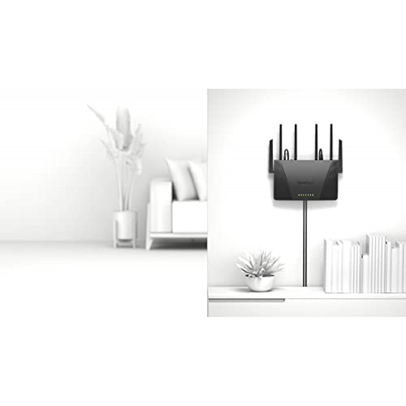 Router Synology RT6600ax Tri-Banda WiFi 5.9GHz -Negro