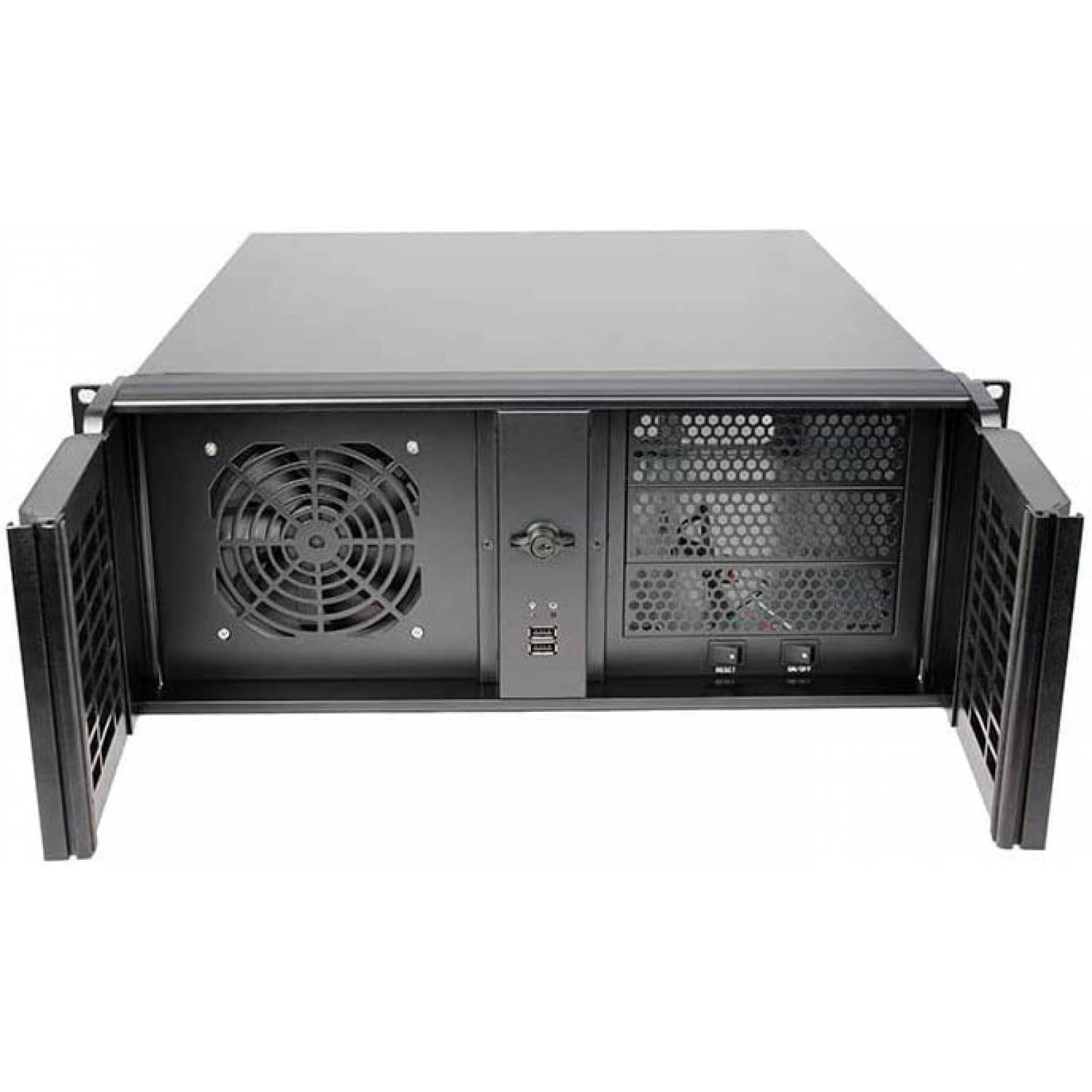 Chasis De Servidor De Montaje RACKCHOICE Aluminio -Negro