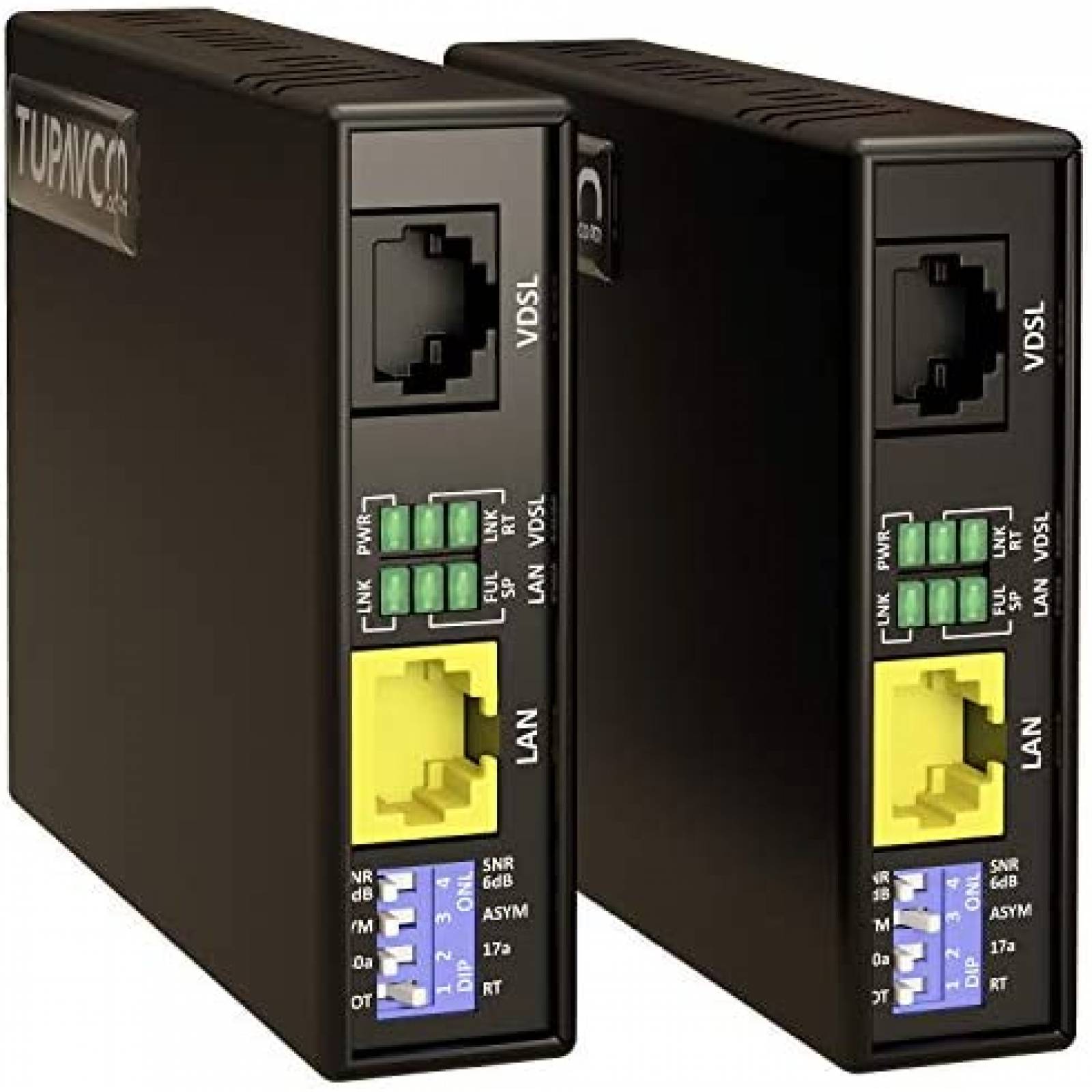 Ethernet Extender Kit Tupavco TEX-200 - Cable Extension Up To 5000ft