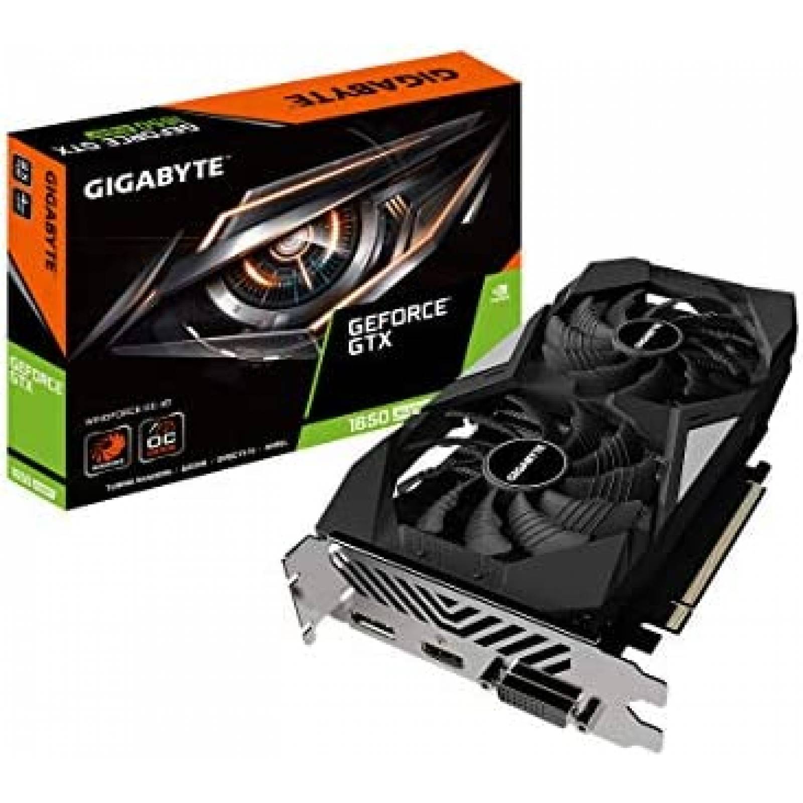 Tarjeta Grafica Gigabyte GeForce GTX 1650 Super -Negro