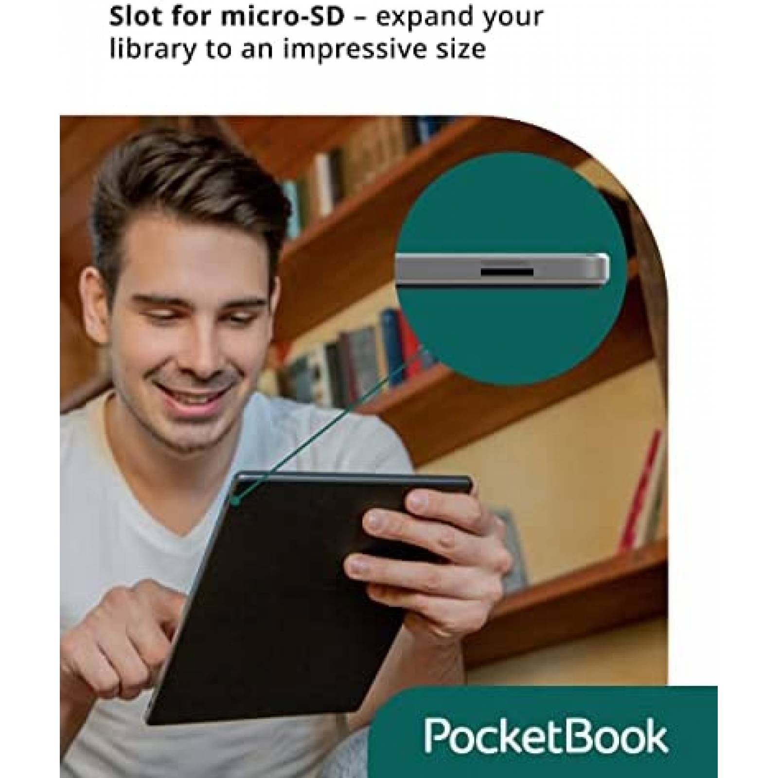 Lector Electronico PocketBook InkPad Lite 9.7'' 8GB -Negro