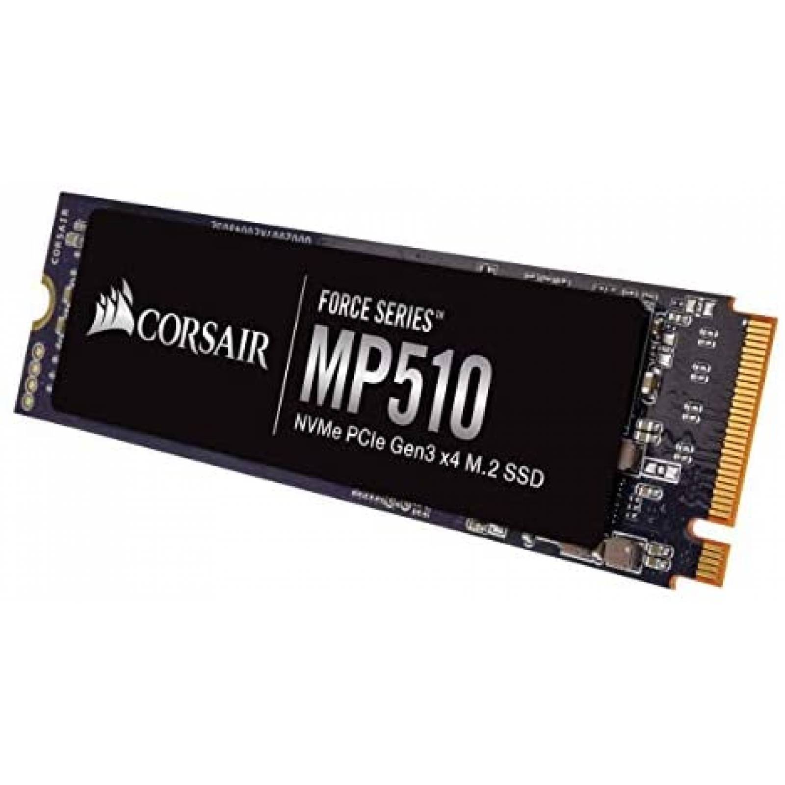 Disco SSD M.2 Corsair Force MP510 4TB NVMe PCle Gen3 -Negro