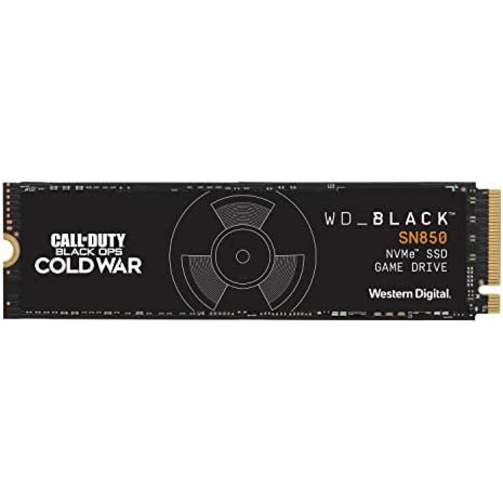 Disco SSD M.2 WD Black SN850 1TB NVMe PCIe Gen4 COD Back Ops