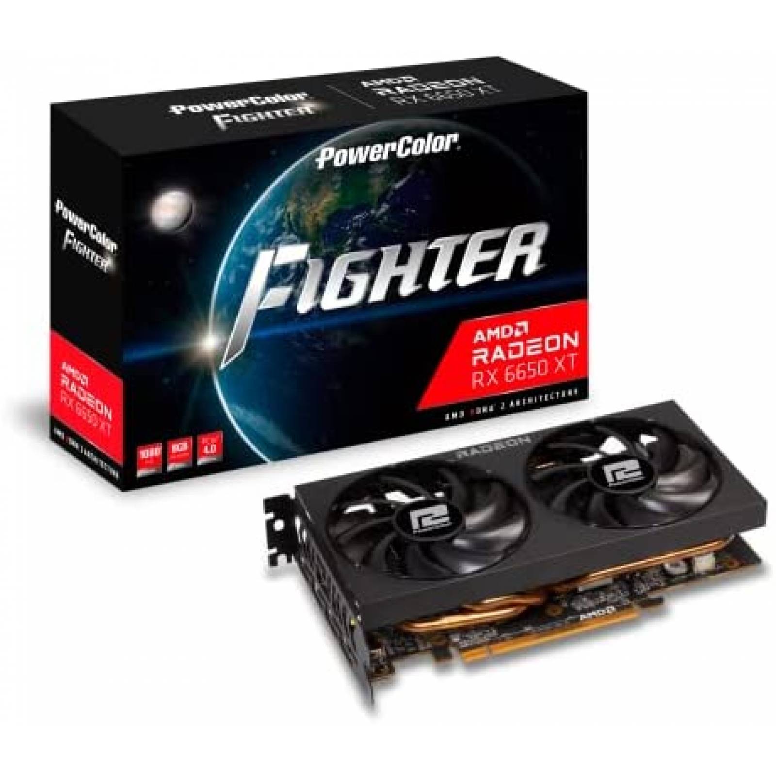 Tarjeta Grafica PowerColor AMD Radeon RX 6650 XT 8GB GDDR6