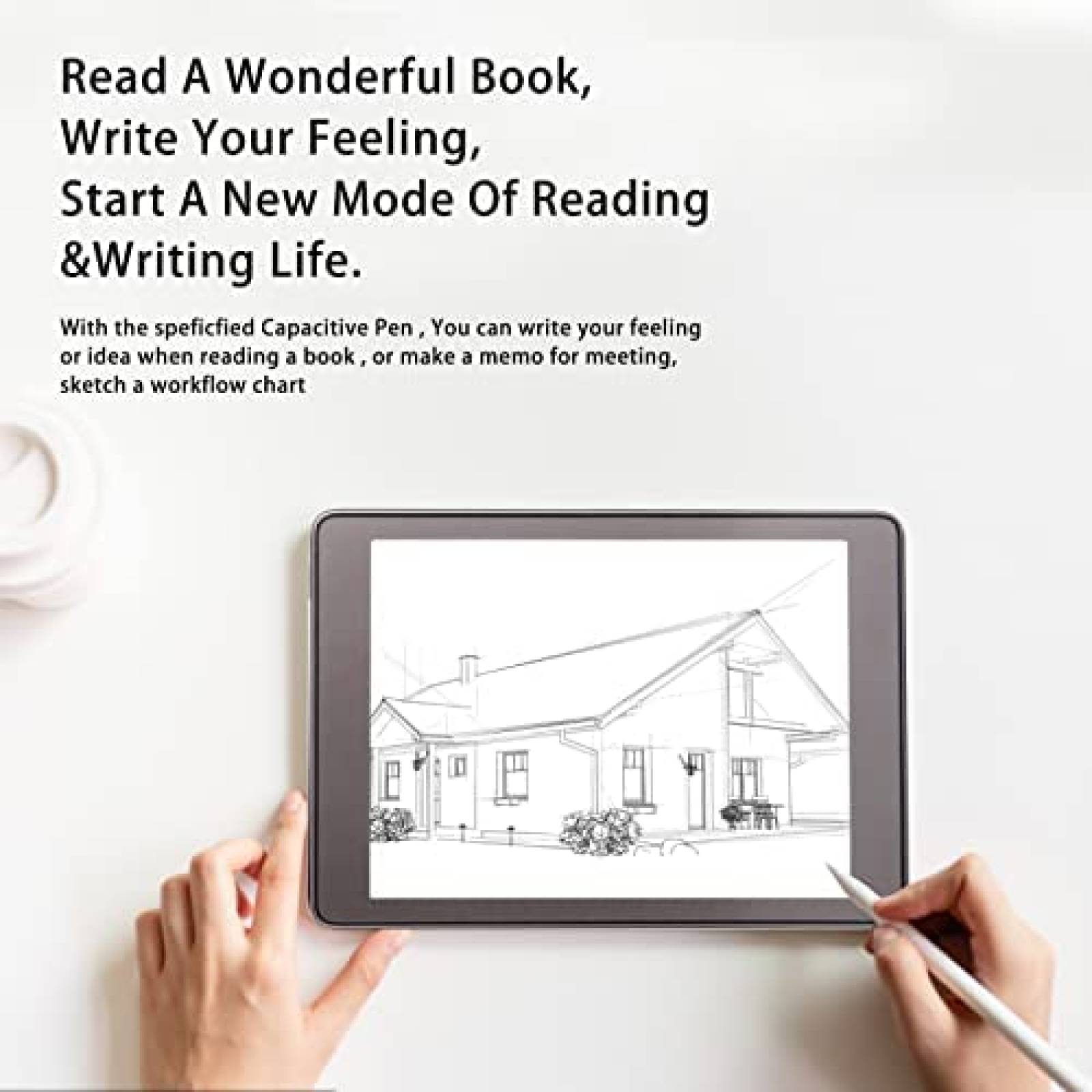 Lector Electronico Meebook 7.8'' 3GB Expandible + Lapiz -N