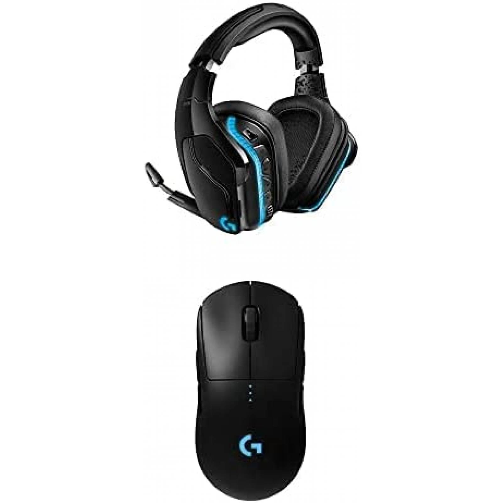 Audifonos Gamer Logitech G935 Inalam 7.1 + Mouse G Pro -Az