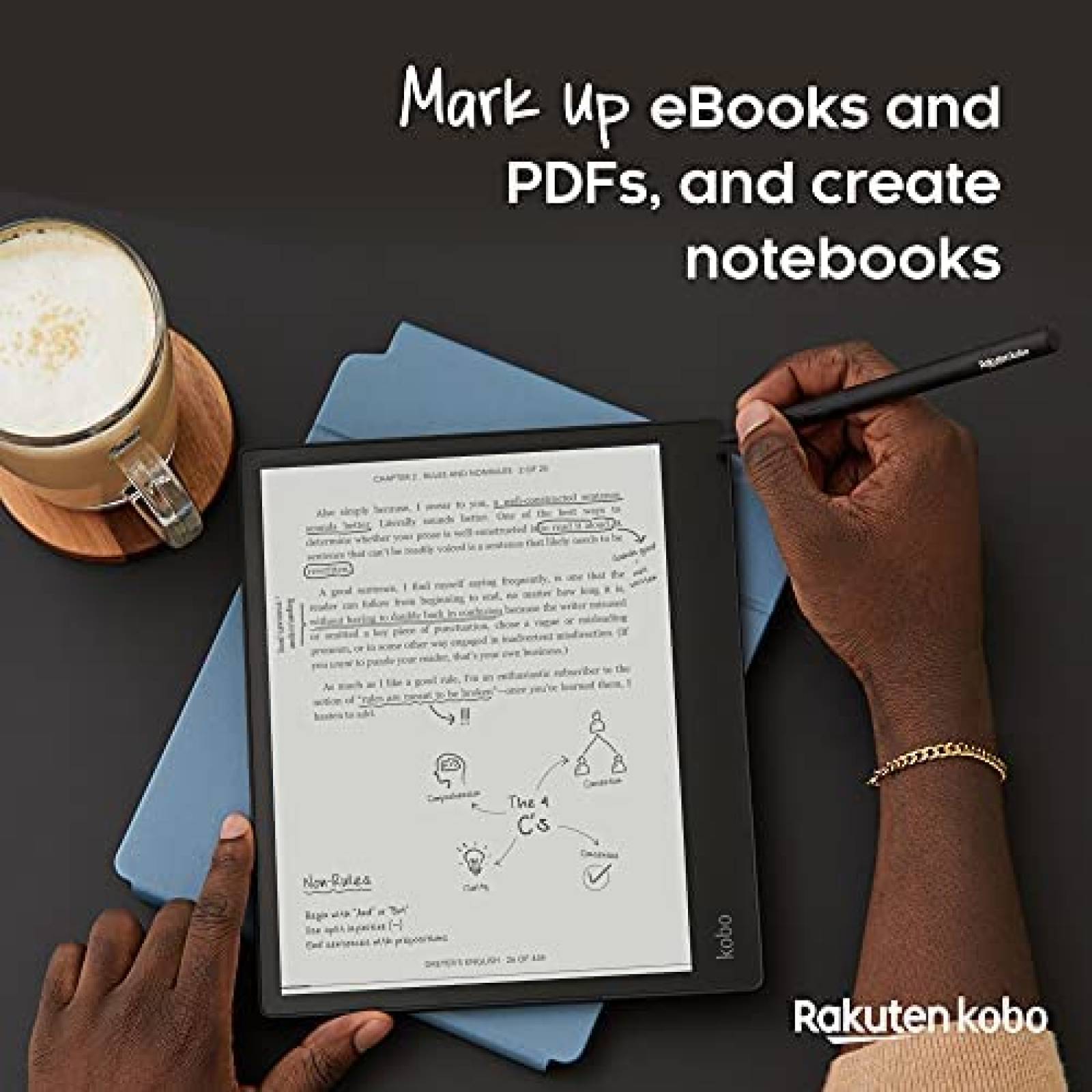 Lector Electronico Kobo Elipsa Pack 10.3'' 32GB + Lapiz -N