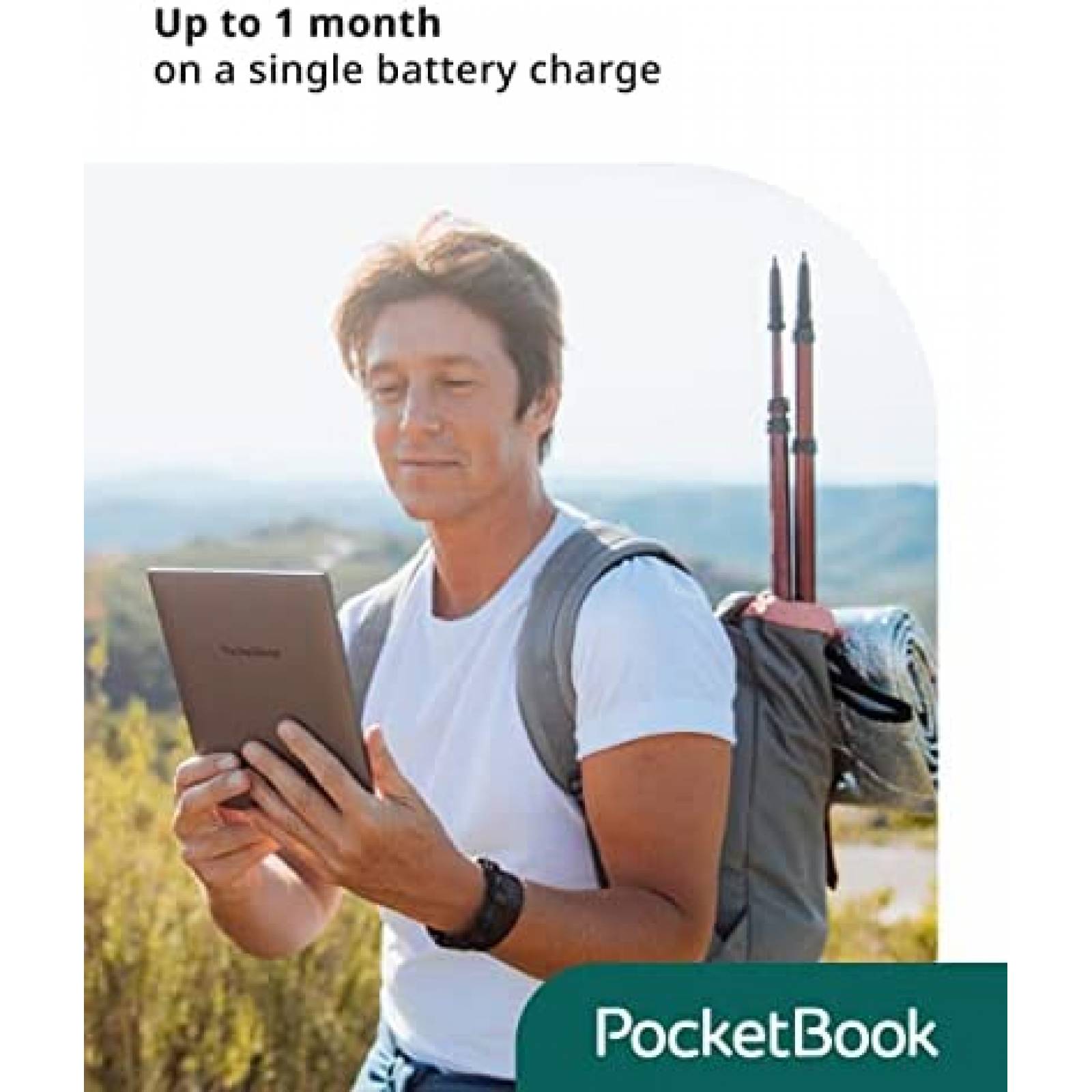 Lector Electronico Pocketbook InkPad Color 7.8'' 16GB -Negro