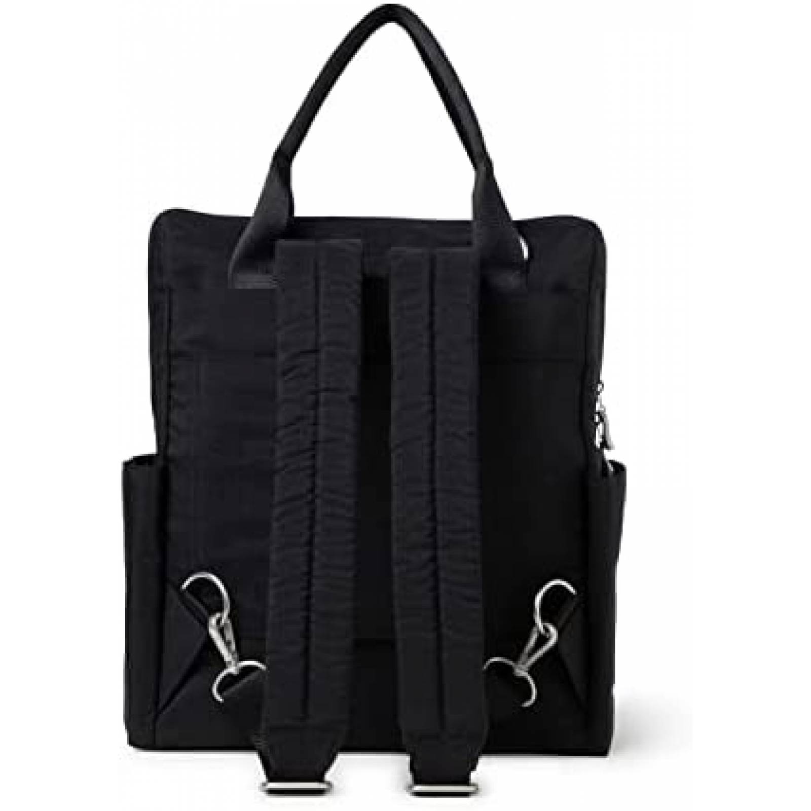 Mochila Para Laptop Baggallini 100% Nailon Correas -Negro