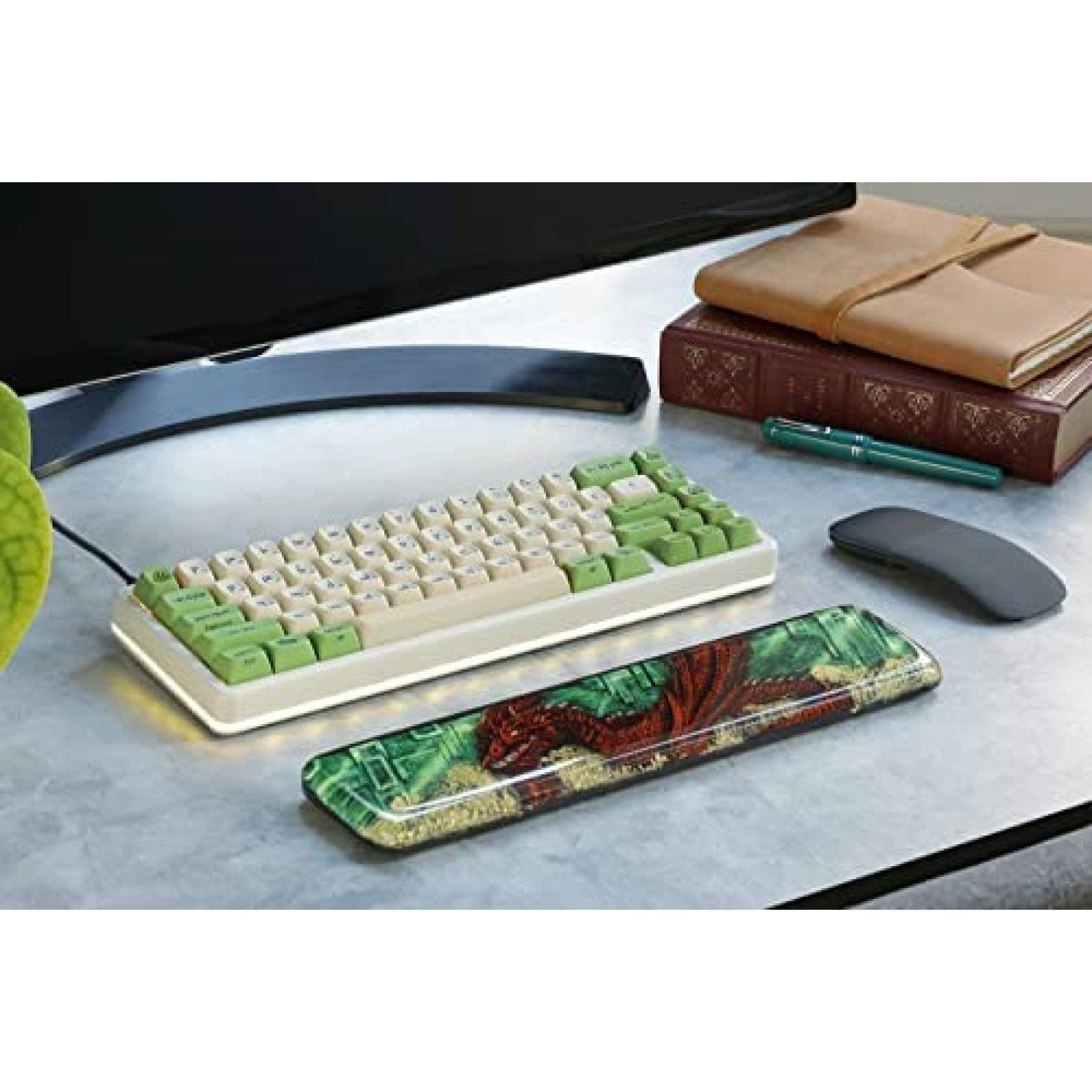 Teclado DROP MT3 Cherry MX LOTR Ergonomico -Verde