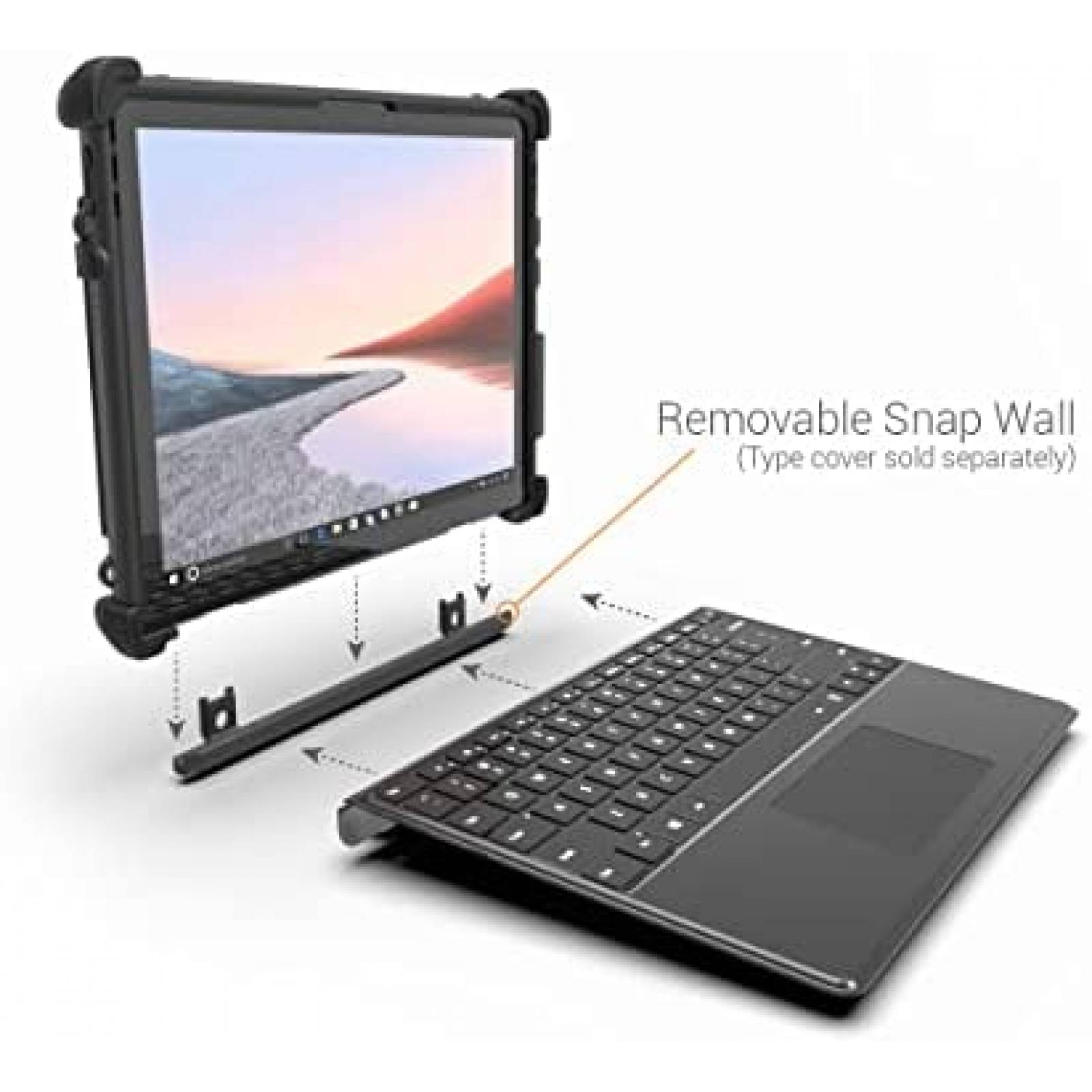 Funda Para Tablet MobileDemand Para Microsoft Surface Pro 8