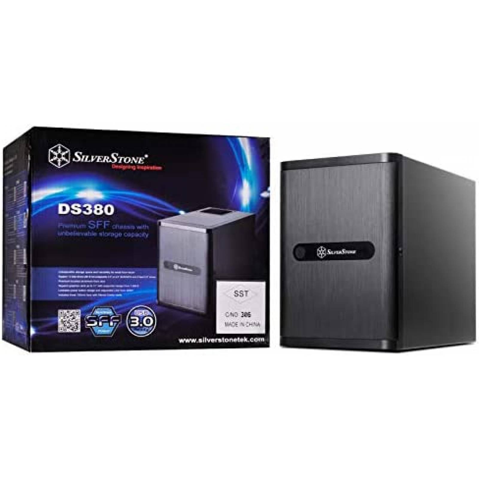 Gabinete PC SILVERSTONE Factor De Forma Pequeño -Negro