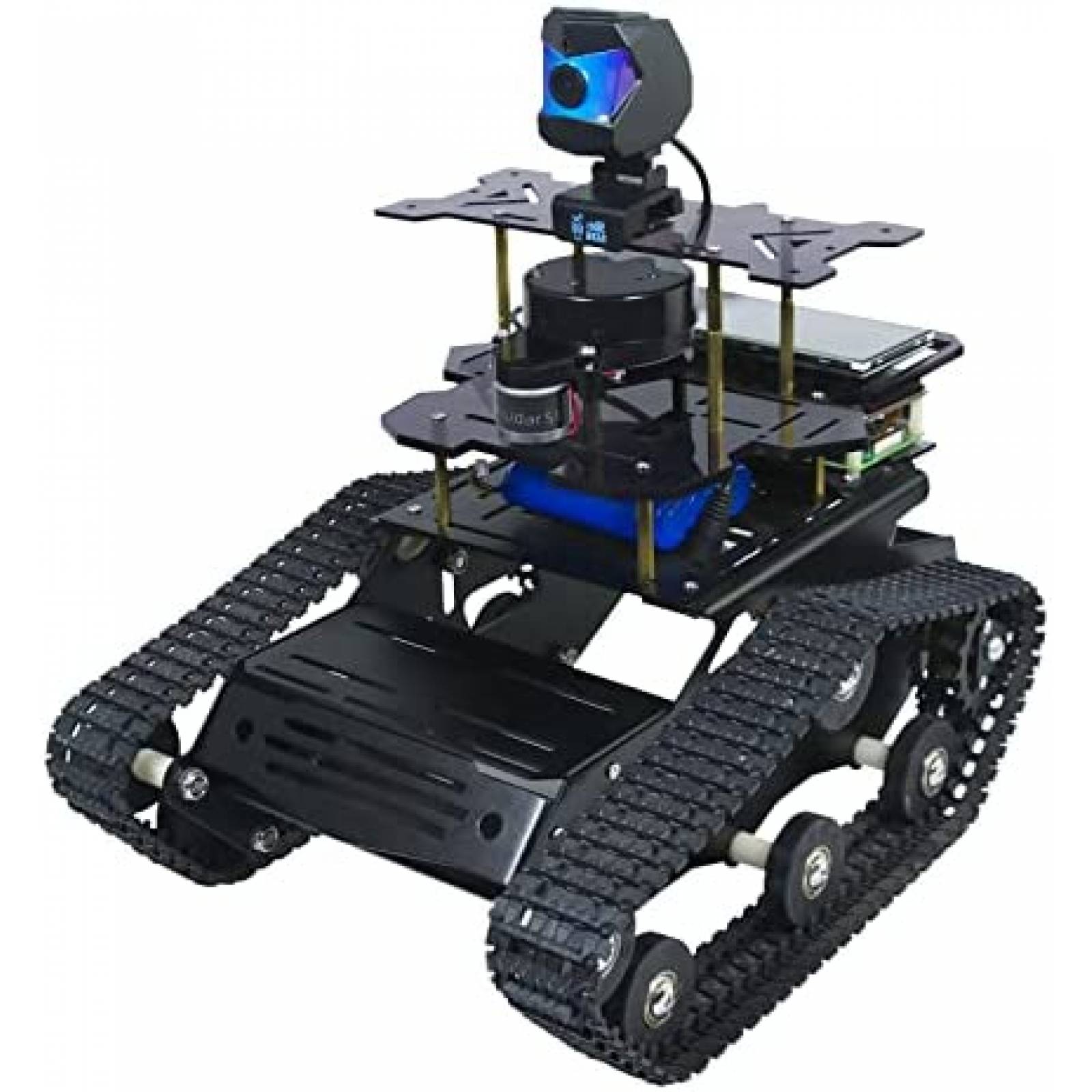 Mini Robot XiaoR Geek Con Placa Base Raspberry Pi 4B -Negro