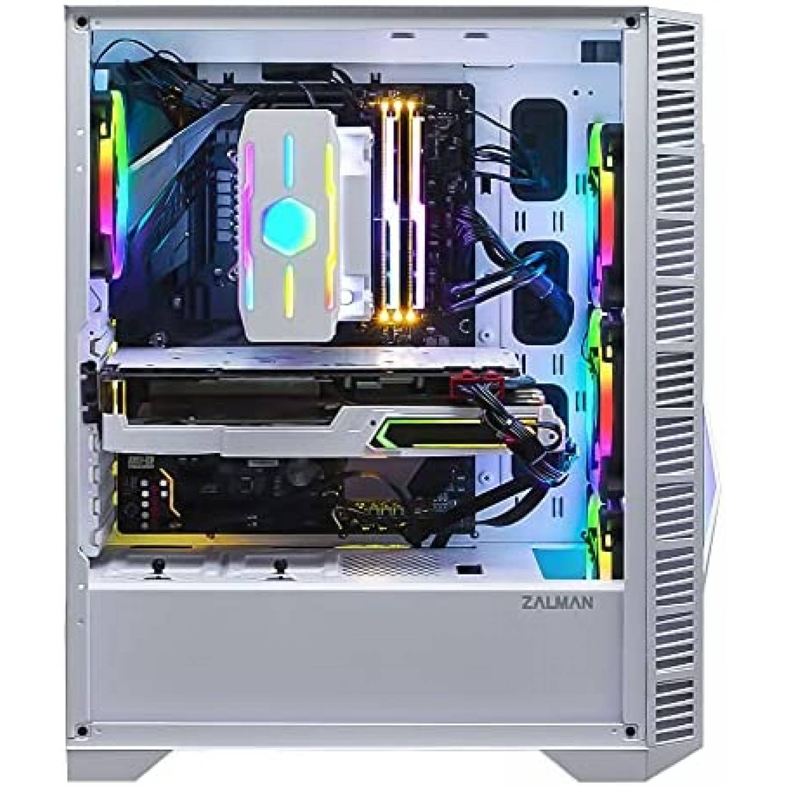 Gabinete PC Zalman Iceberg Z3 Resistente Vidrio Templado