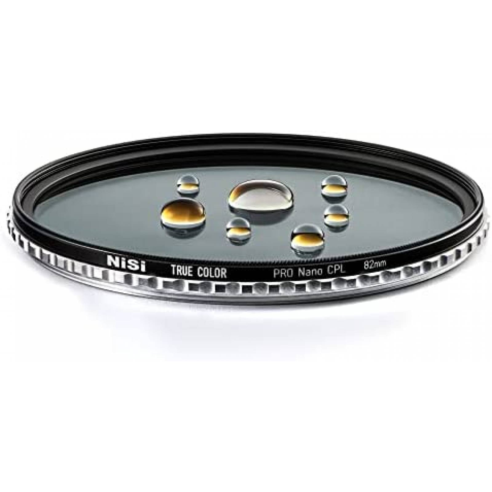 Filtro Polarizado para Camara NiSi CPL de 82mm -Negro