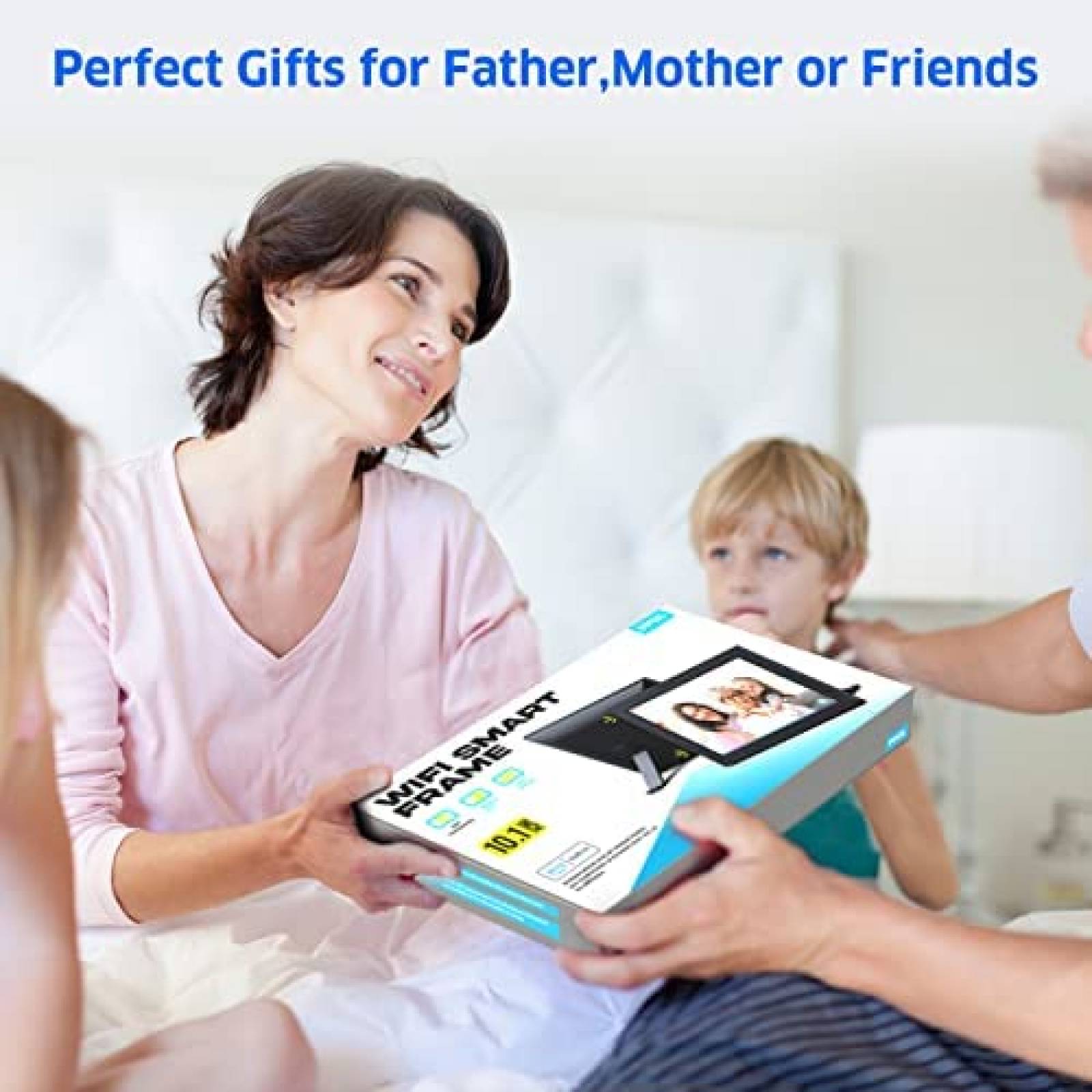 Portaretratos Digital Cambase Touchscreen Wifi FHD -Negro