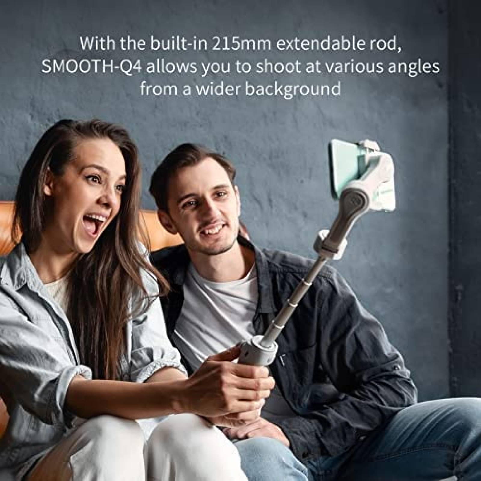 Estabilizador Zhiyun Smooth Q4 para Celular -Negro