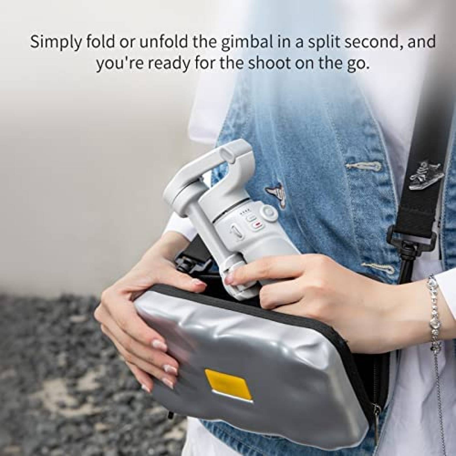 Estabilizador Zhiyun Smooth Q4 para Celular -Negro