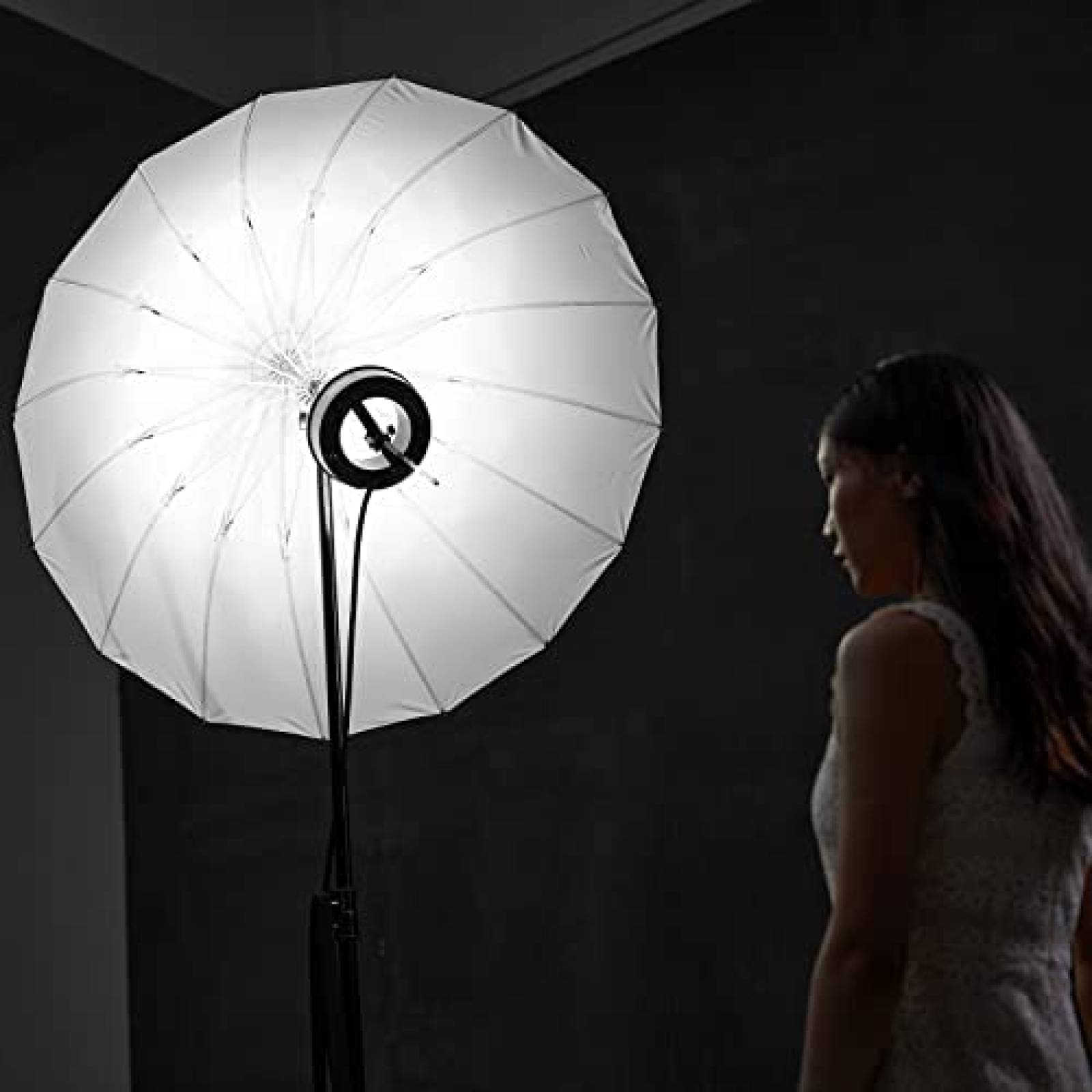 Aro de Luz para Camara Godox R200 200W con Accesorios -Negro