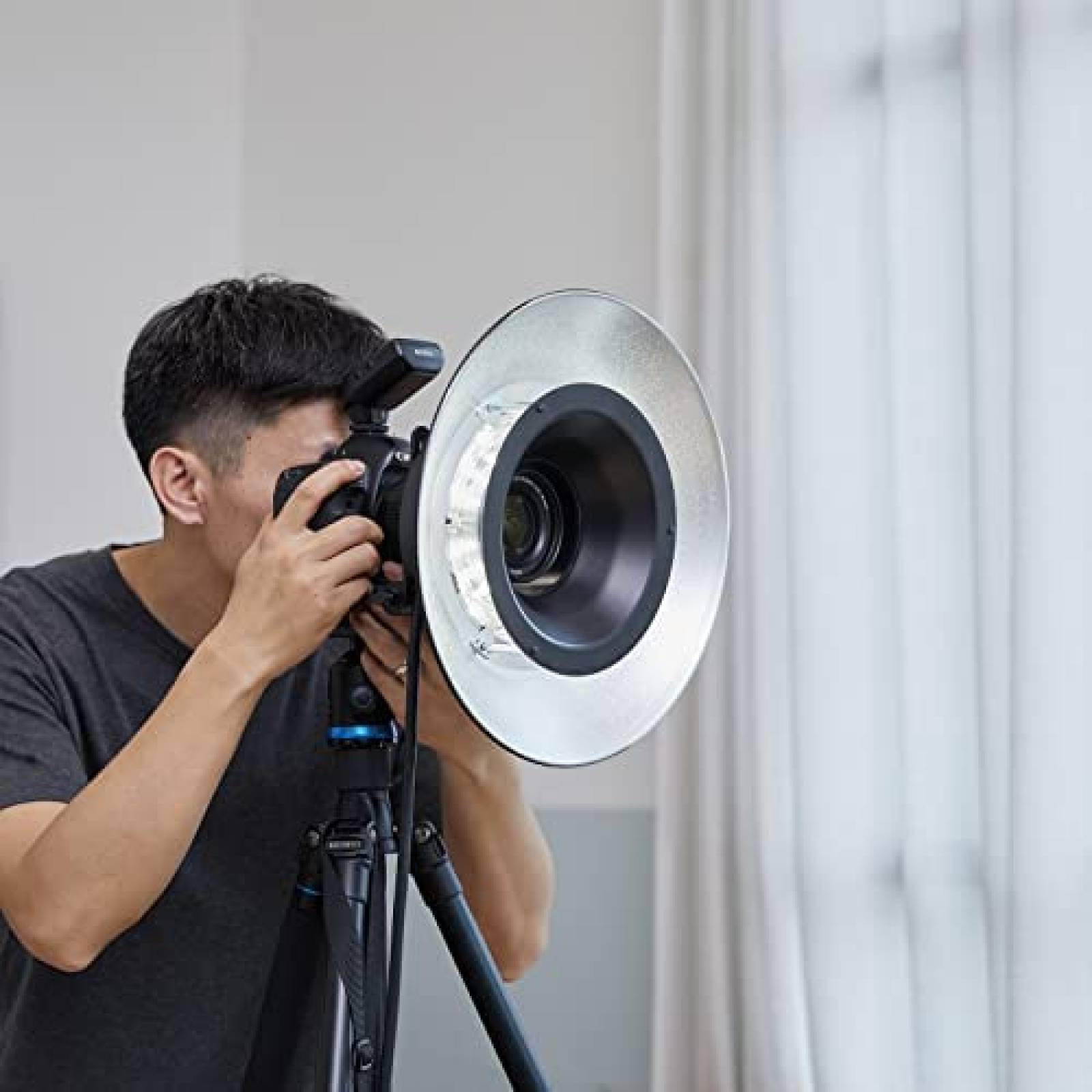 Aro de Luz para Camara Godox R200 200W con Accesorios -Negro