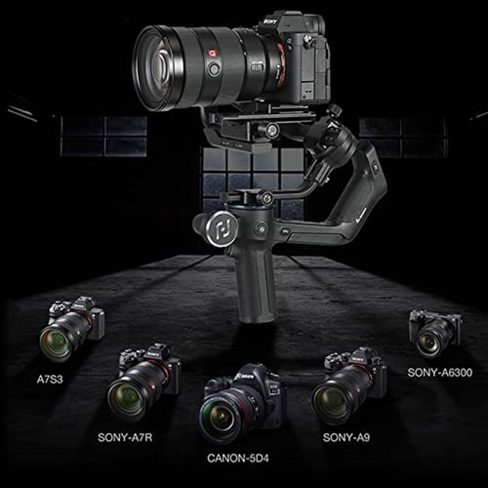 Estabilizador para Camara Feiyutech Scorp Cap. 5.5lbs -Negro