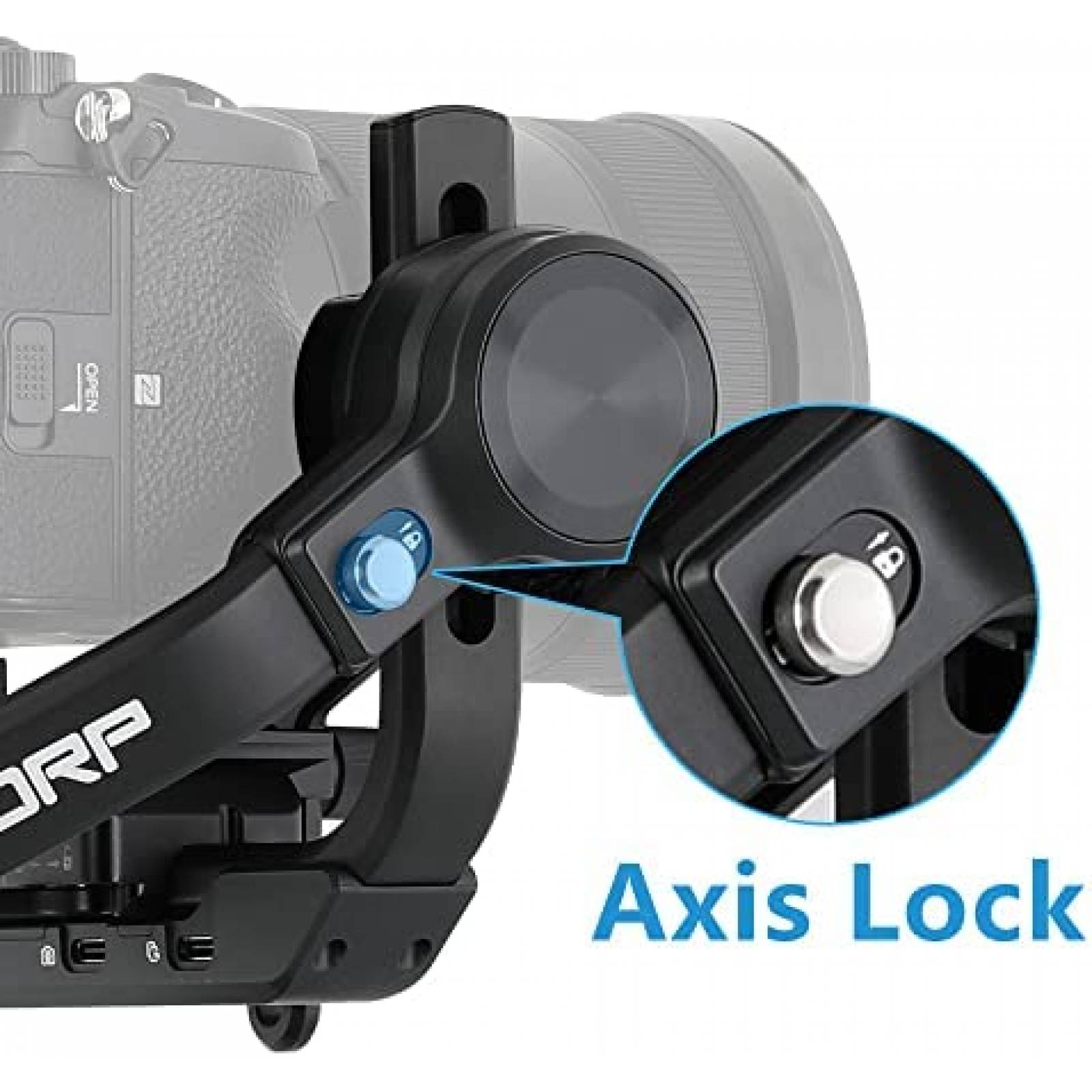 Estabilizador para Camara Feiyutech Scorp Cap. 5.5lbs -Negro