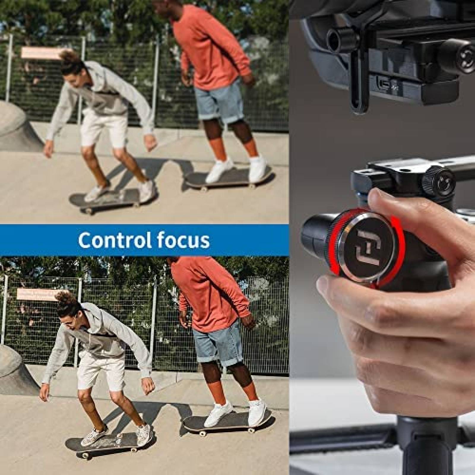 Estabilizador para Camara Feiyutech Scorp Cap. 5.5lbs -Negro