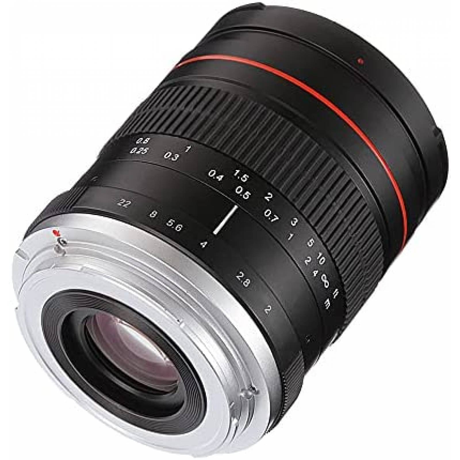 Lente JINTU 35mm f/2.0 MF Enfoque Manual Nikon D780 D850 D90