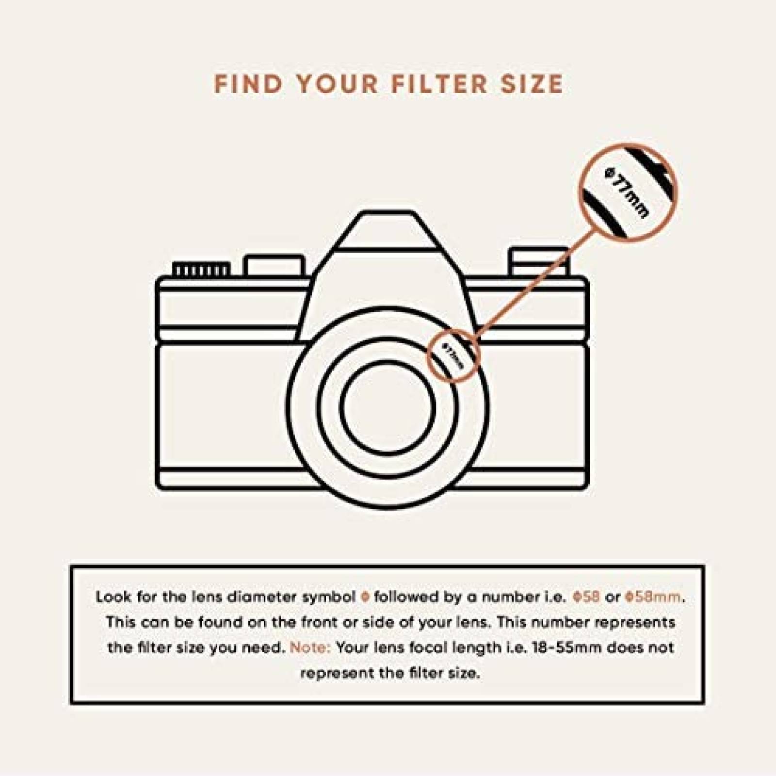 Kit Filtro ND Gobe 77mm MRC 16 ND4 ND16 ND32 -Negro