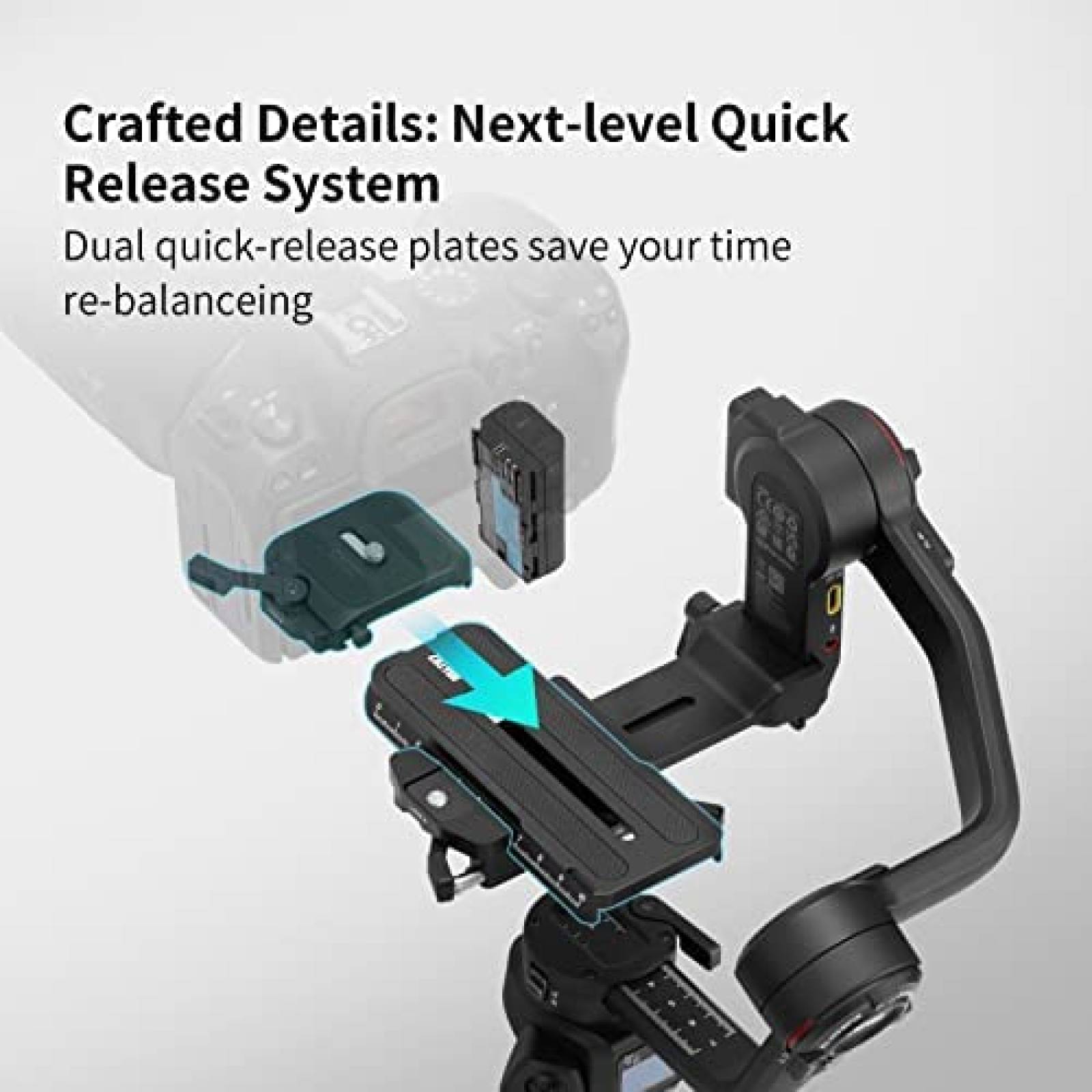 Estabilizador Zhiyun Weebill 3 3 Ejes Camara DSRL Sin Espejo