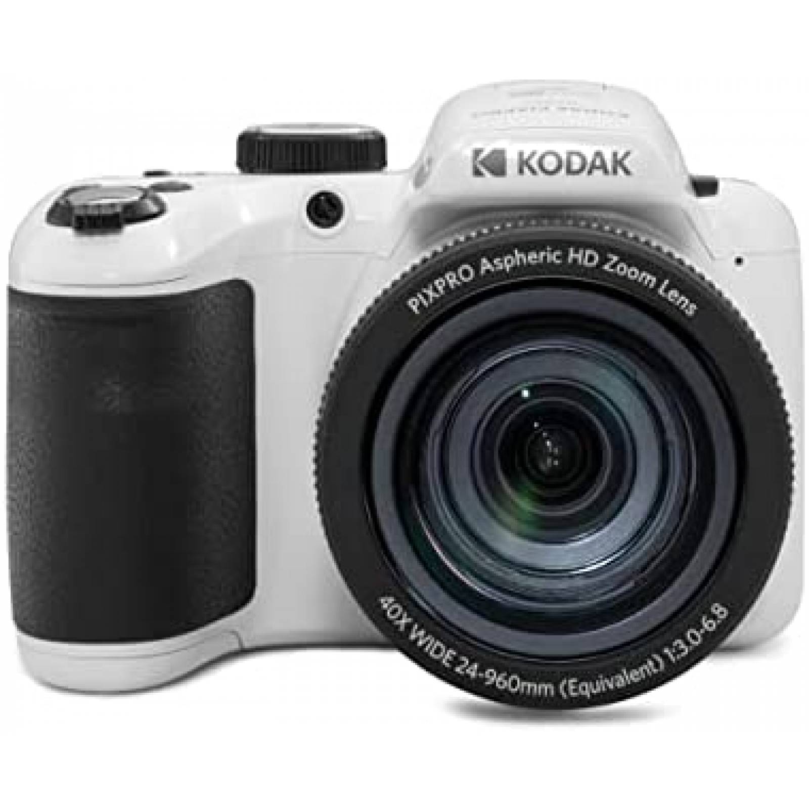 Camara KODAK AZ405 PIXPRO 3" LCD 20MP 40X Zoom FHD -Blanco