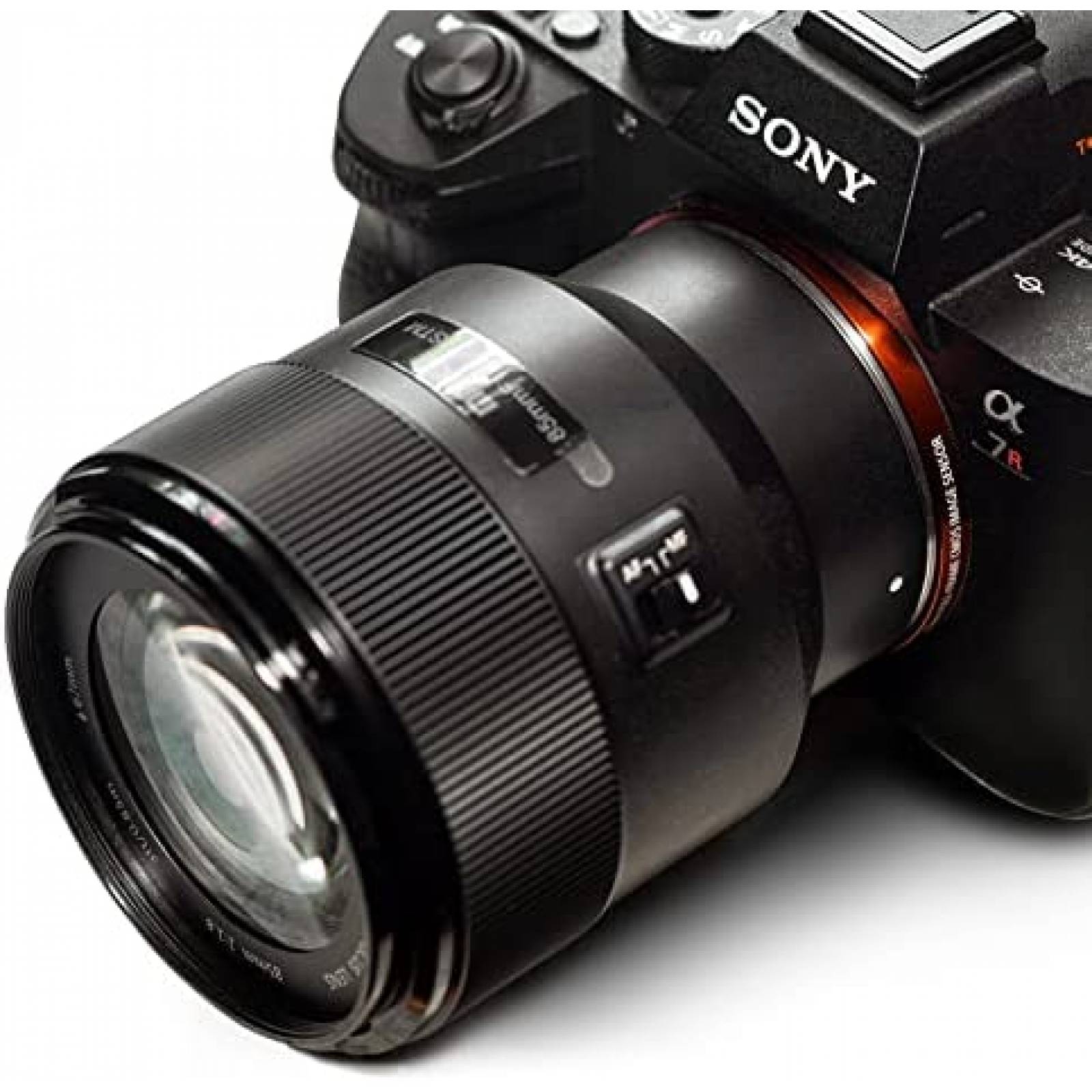 Lente para Camara sin Espejo Meike Sony E 85mm F1.8 -Negro