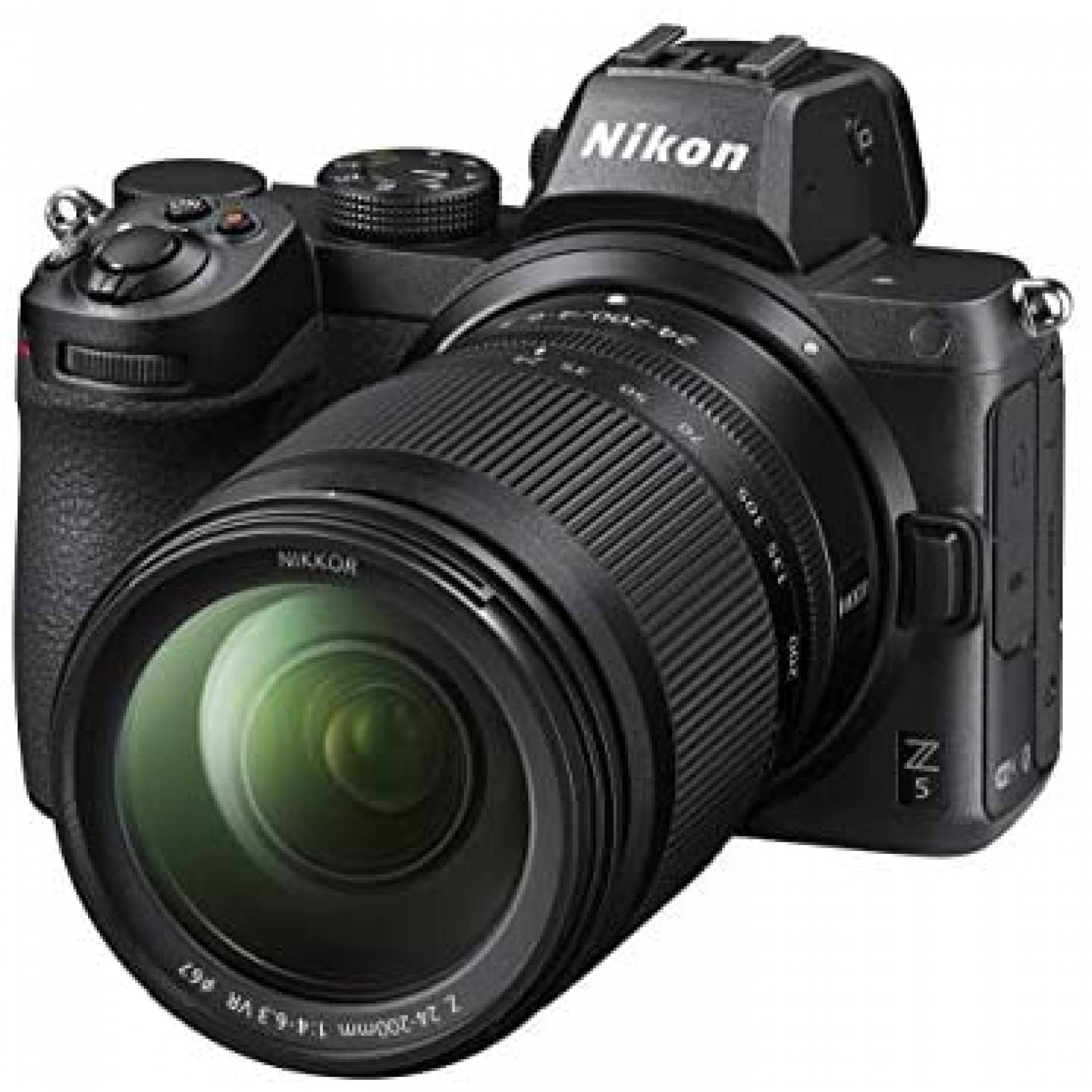 Camara Digital Nikon Z 5 w 24-200mm f/4-6.3 -Negro