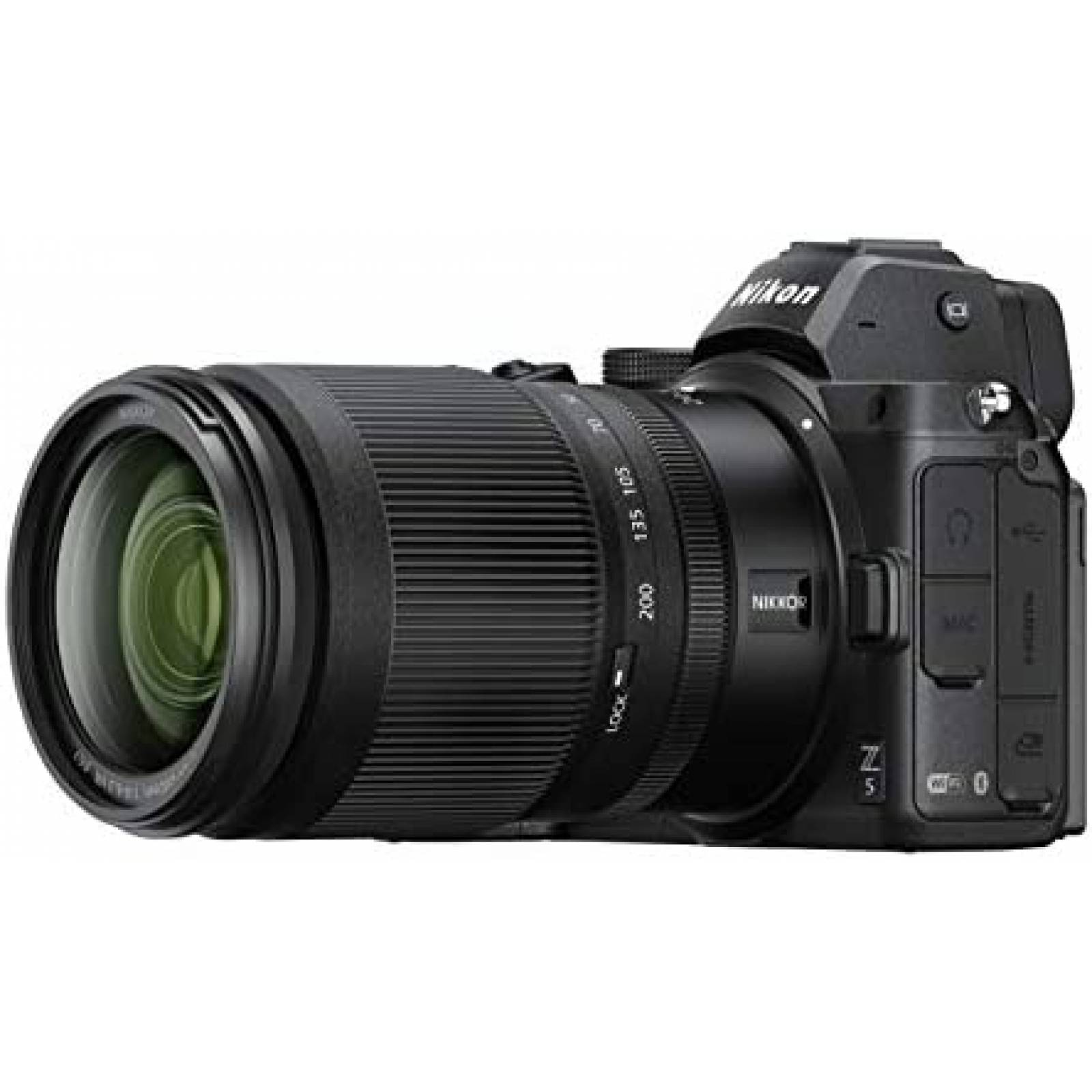 Camara Digital Nikon Z 5 w 24-200mm f/4-6.3 -Negro