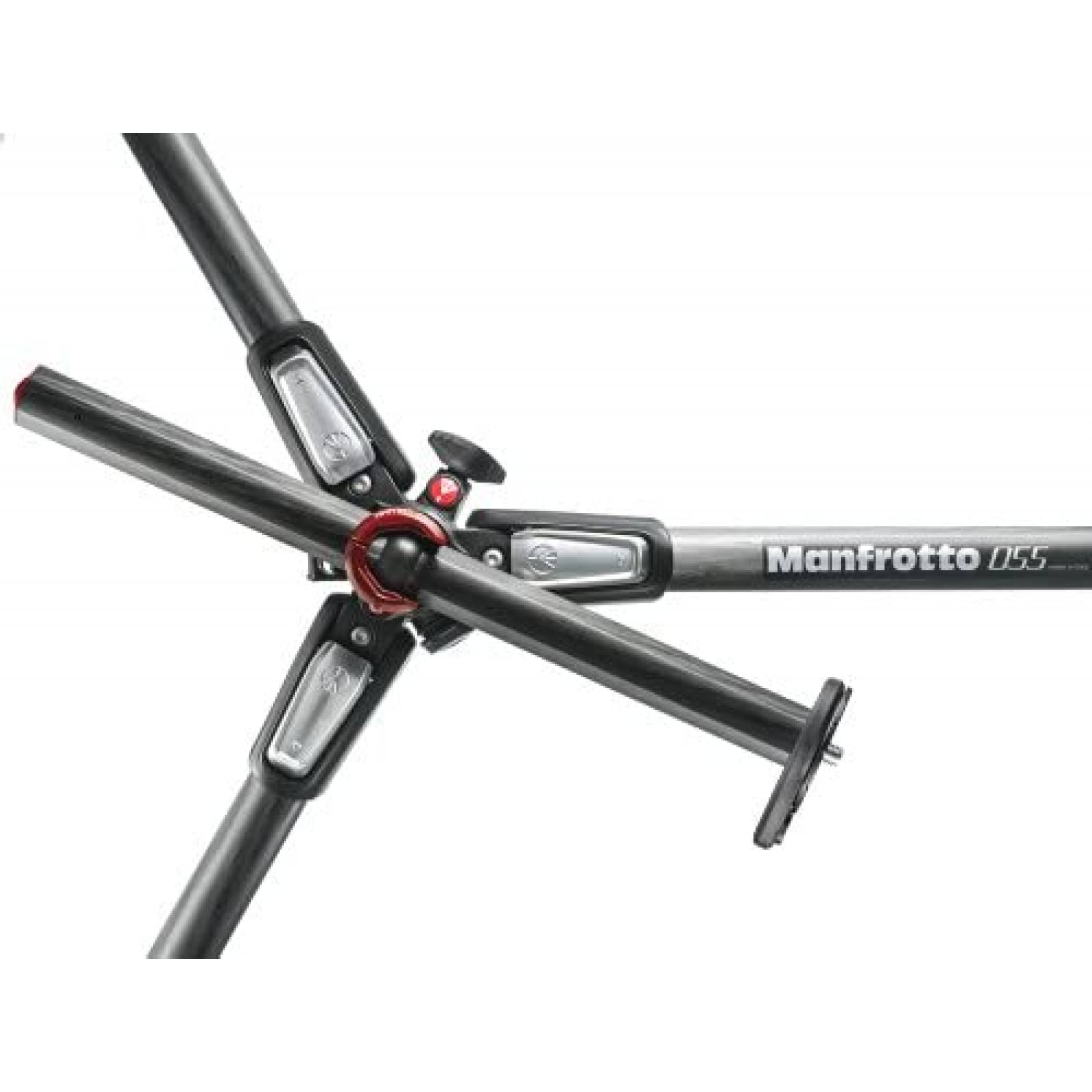Tripie Manfrotto 055 Aluminio 168cm 9kg Cabezal 360 y Nivel