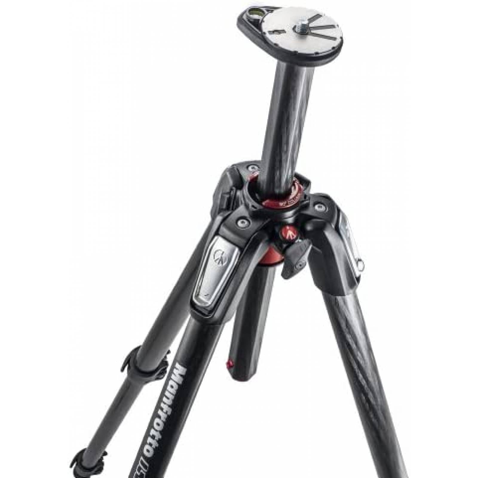 Tripie Manfrotto 055 Aluminio 168cm 9kg Cabezal 360 y Nivel