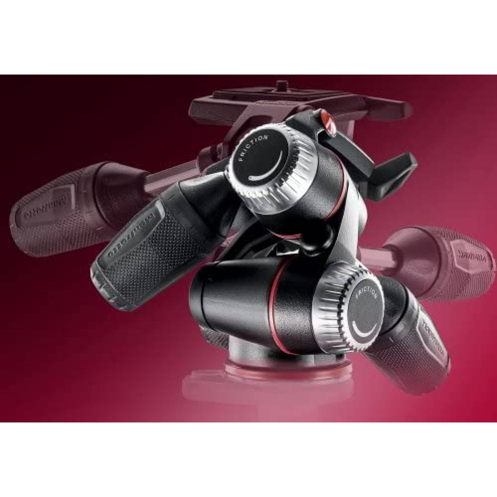 Tripie Manfrotto 190XPRO Aluminio 172cm 4kg Cabezal 3 Vias