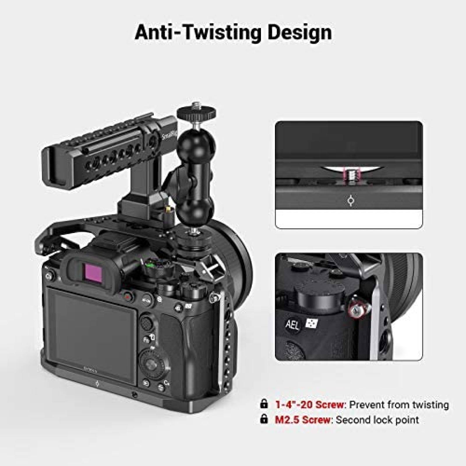 Kit Jaula para Camara SMALLRIG Para Sony A7RIII/A7III -Negr
