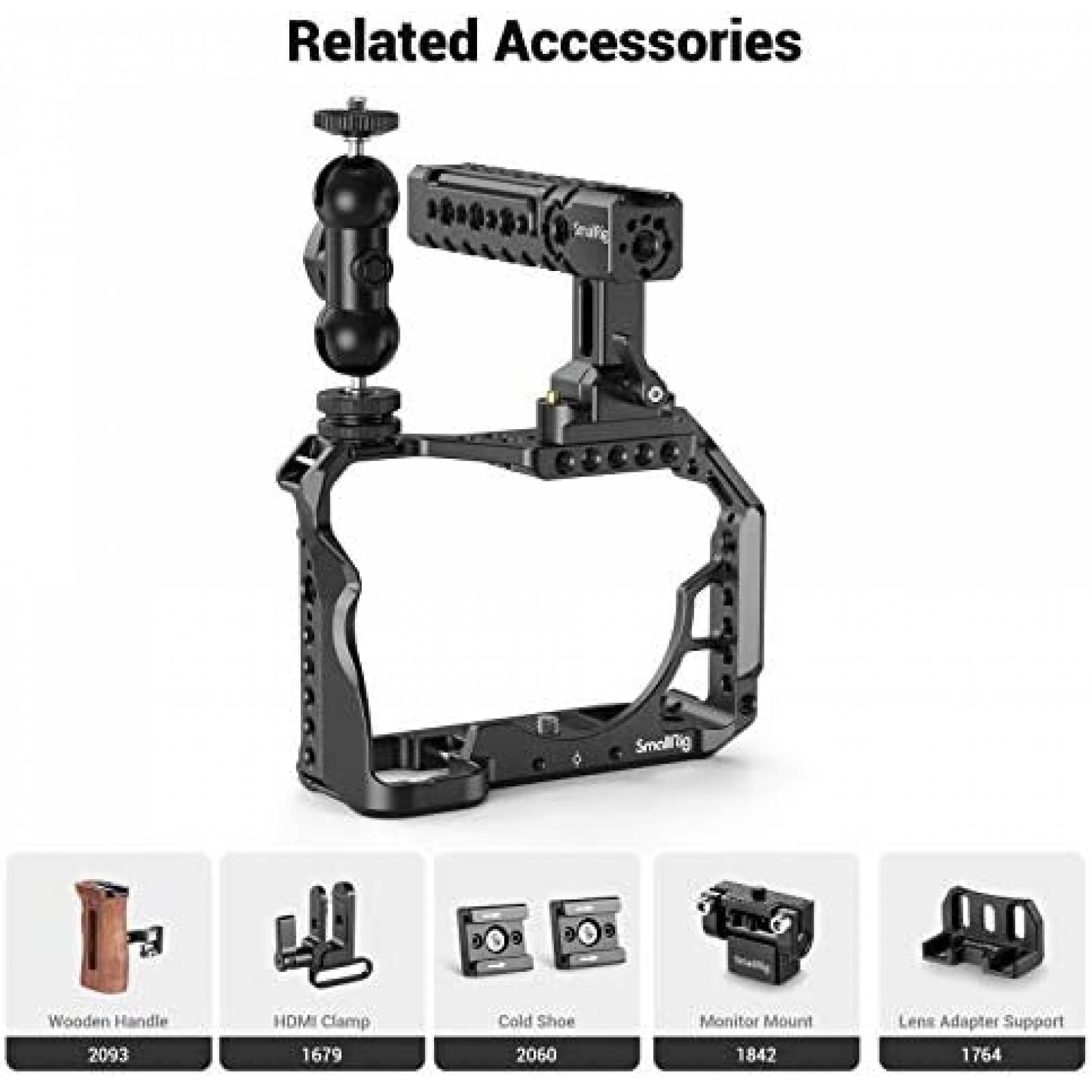 Kit Jaula para Camara SMALLRIG Para Sony A7RIII/A7III -Negr