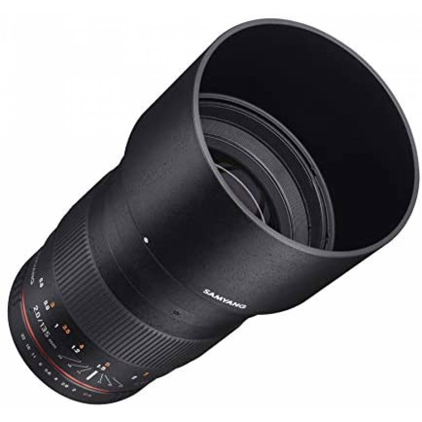 Lente Telefoto Samyang 135mm f/2.0 ED UMC para Fuji X Mount