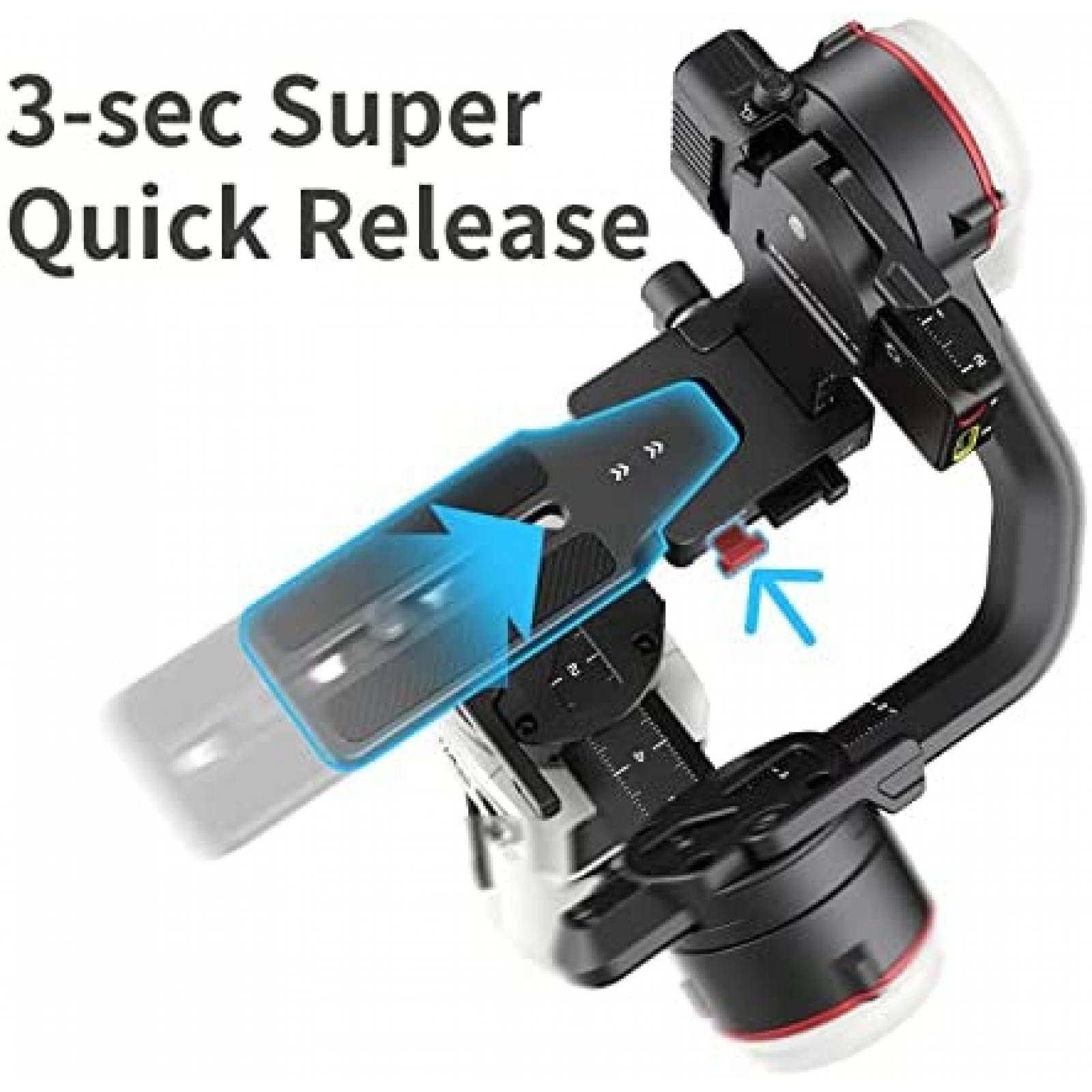 Estabilizador para Camara Zhiyun Crane M3 Pro -Negro