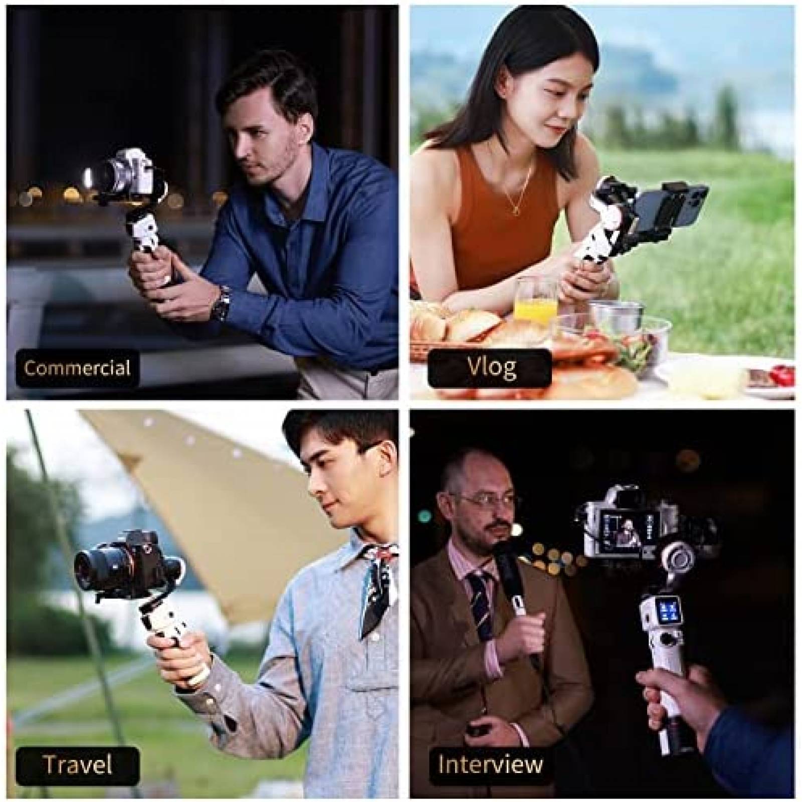 Estabilizador para Camara Zhiyun Crane M3 Pro -Negro