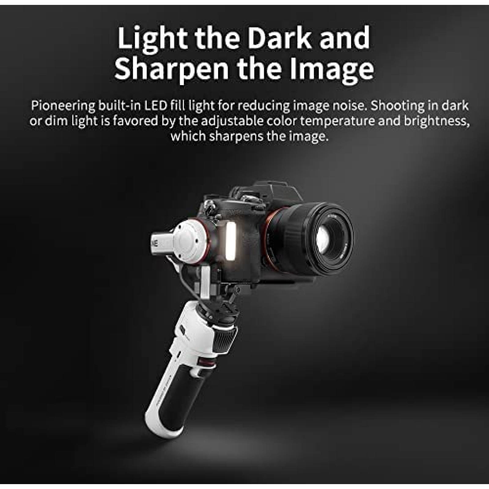 Estabilizador Gimbal Zhiyun Crane-M3 3-Axis con Accesorios