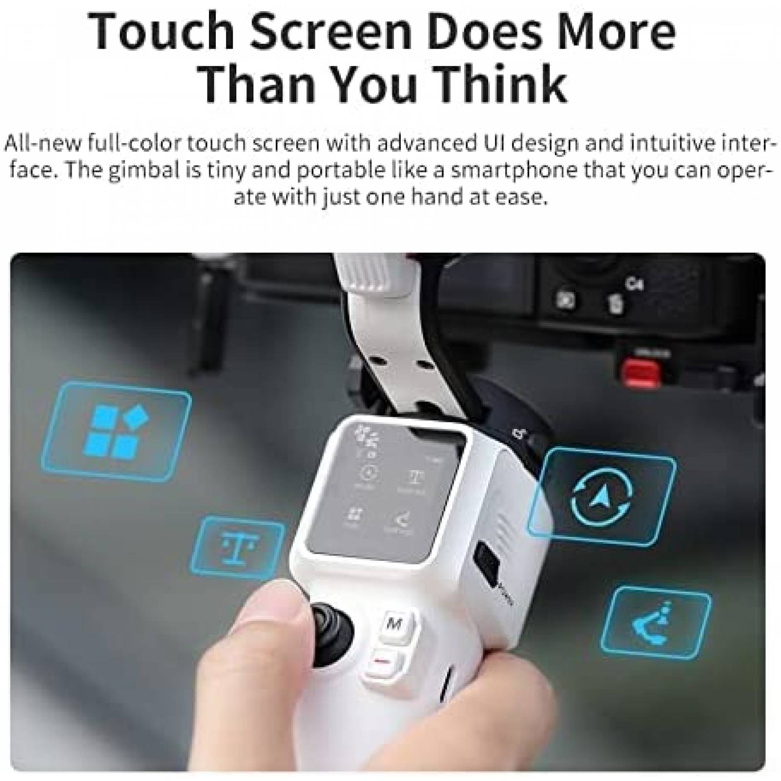 Estabilizador Gimbal Zhiyun Crane-M3 3-Axis con Accesorios