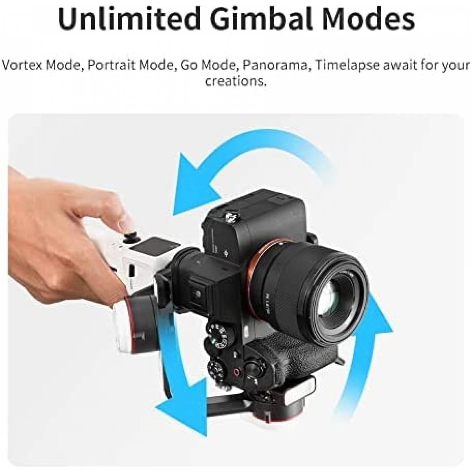 Estabilizador Gimbal Zhiyun Crane-M3 3-Axis con Accesorios