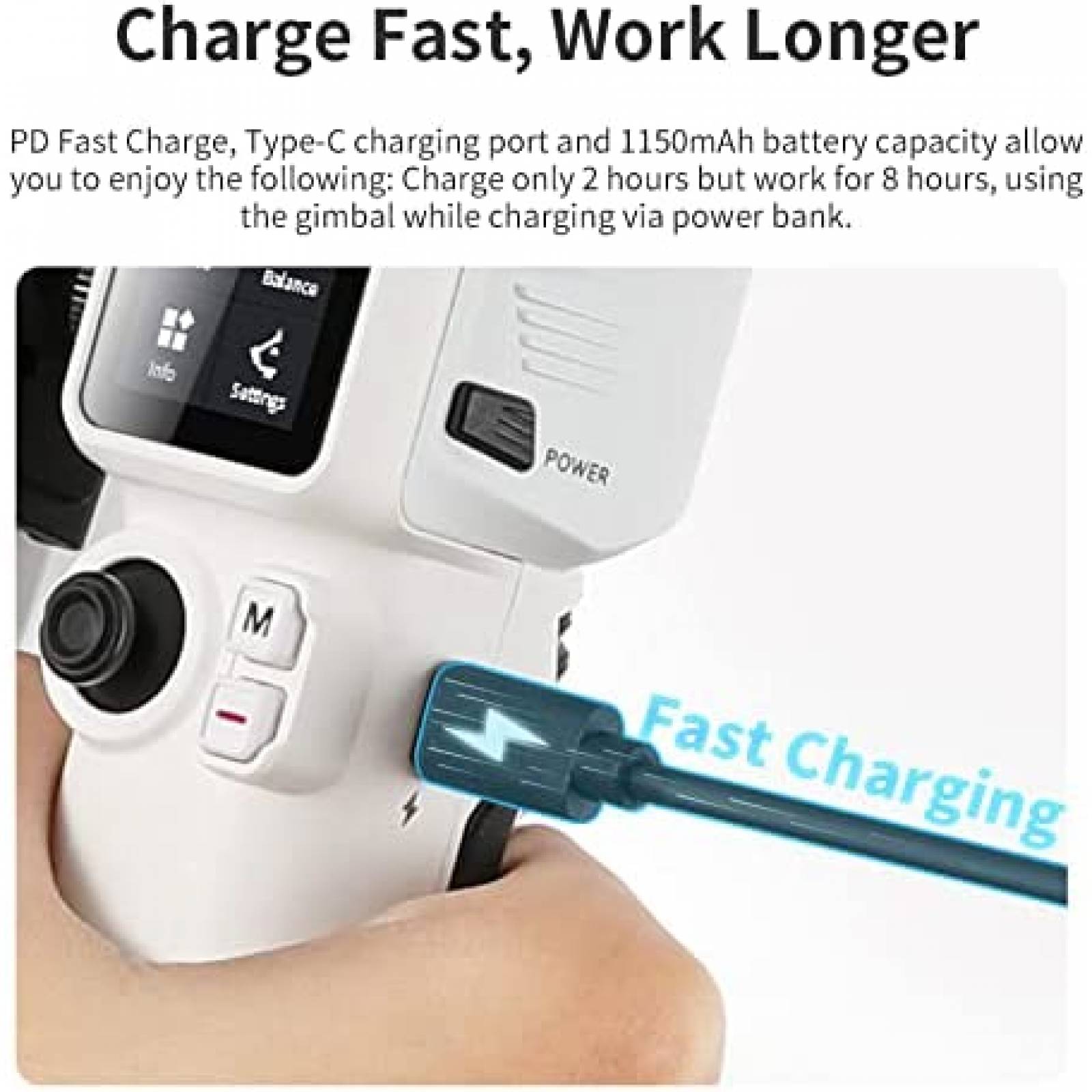 Estabilizador Gimbal Zhiyun Crane-M3 3-Axis con Accesorios