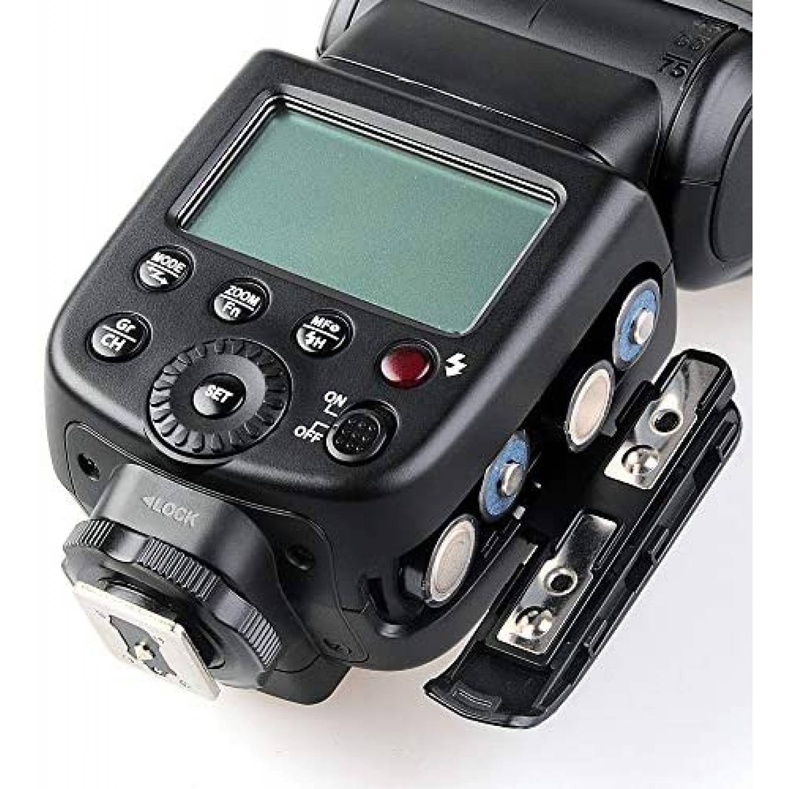 Kit Flash Godox TT600 + accesorios para Nikon Sony -Negro