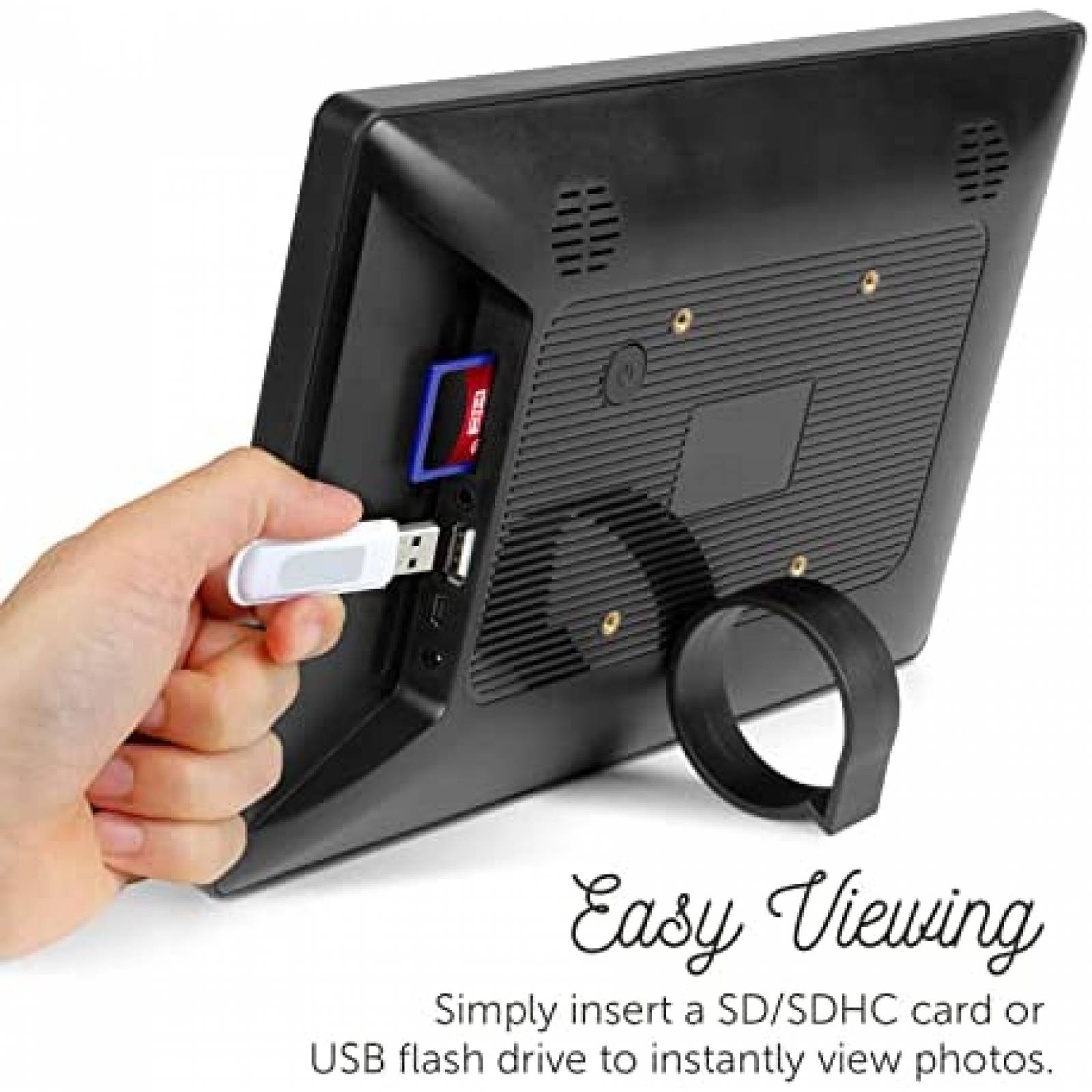 Portaretratos Digital Aluratek 11.6'' Touch Videocall 16GB N