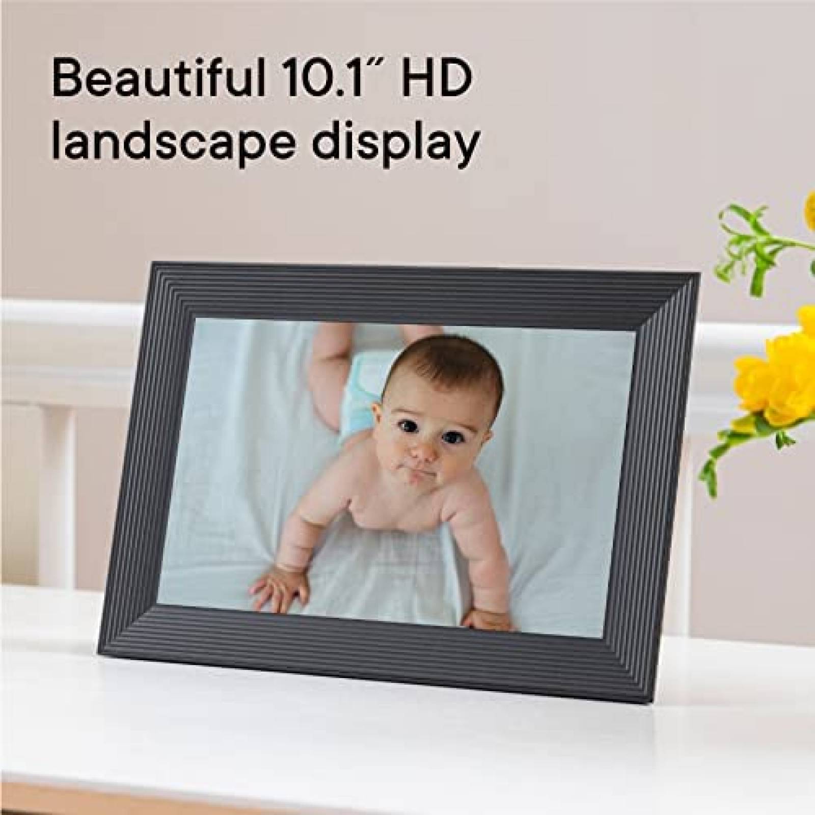 Portaretratos Digital Aura Touchscreen Wifi FHD -Negro