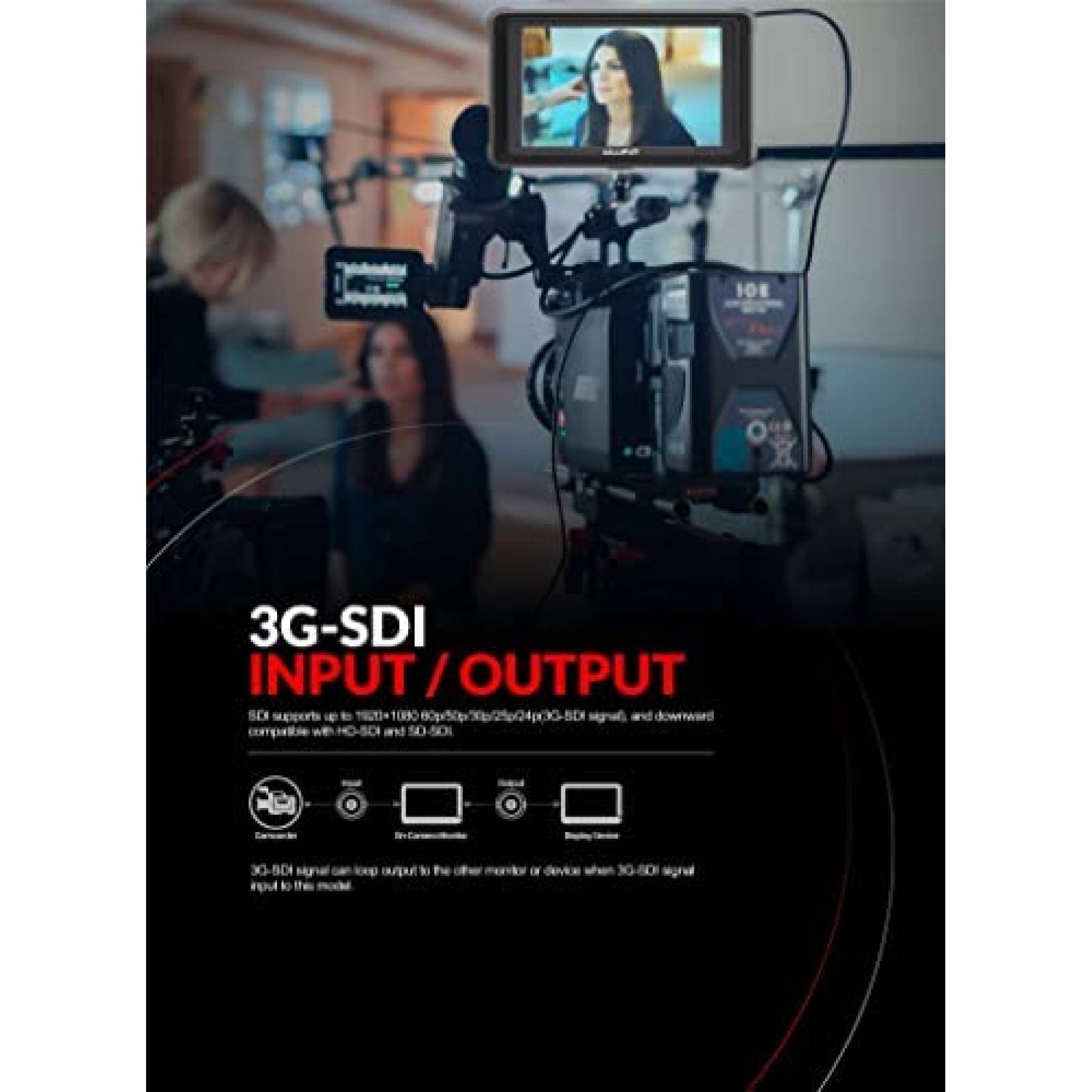 Monitor para Camara Lilliput FS5 4K HDMI DSLR Profesional